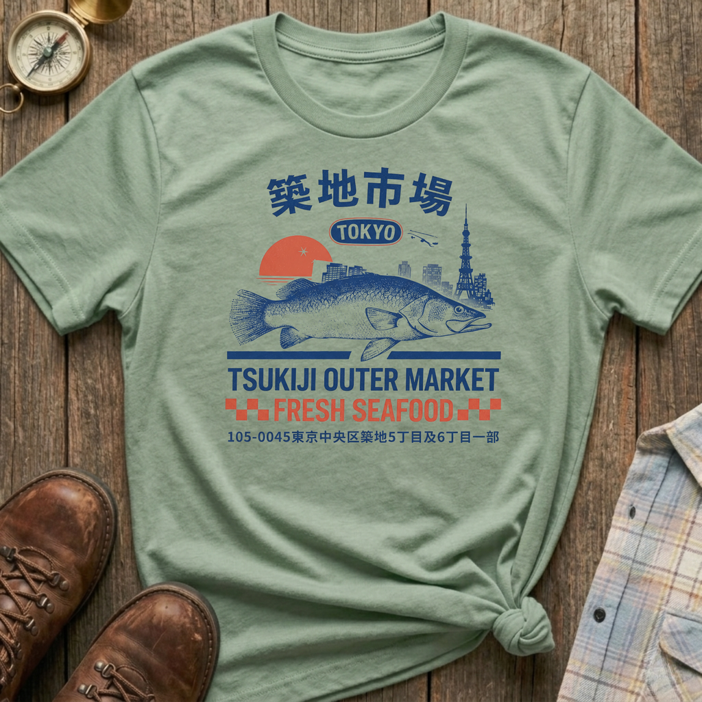 Tsukiji Fish Market T-Shirt