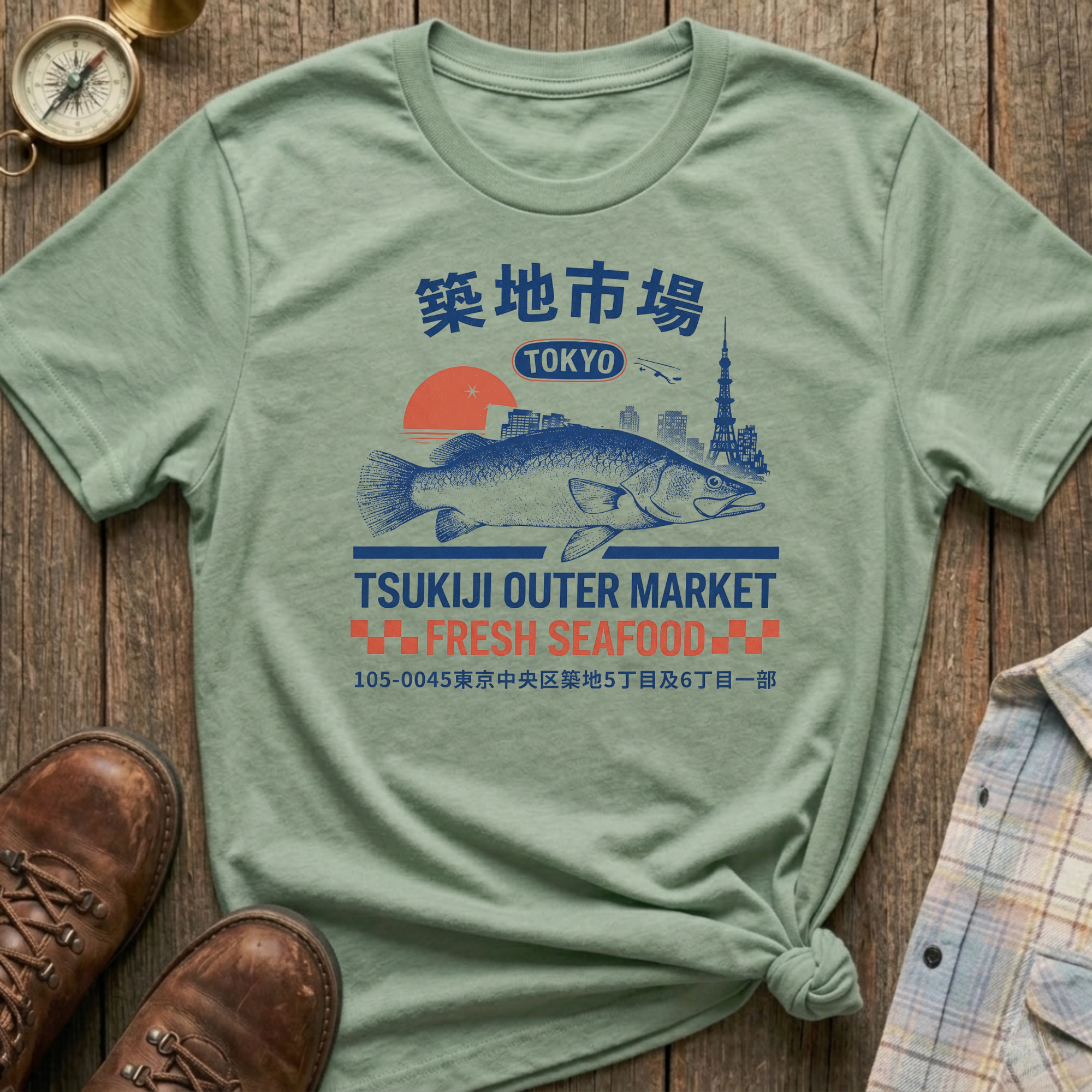 Tsukiji Fish Market T-Shirt