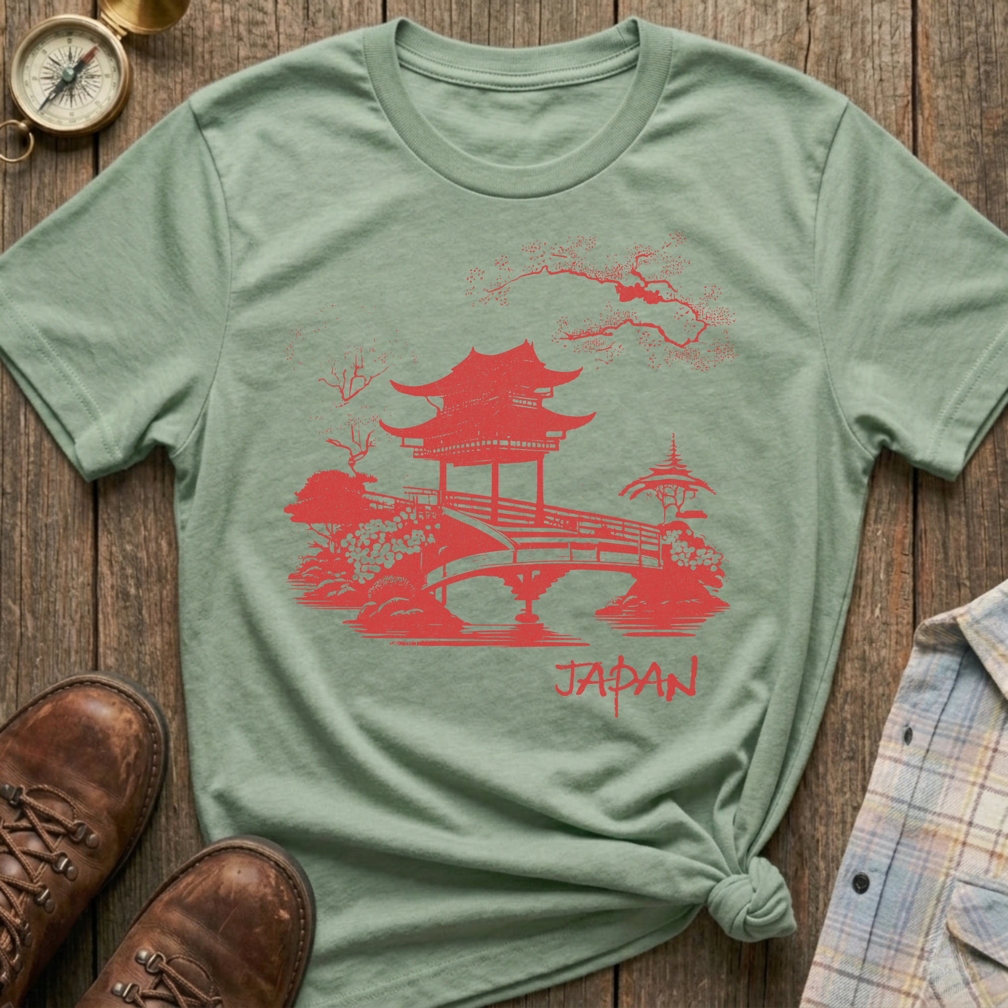 Japan Pagoda T-Shirt