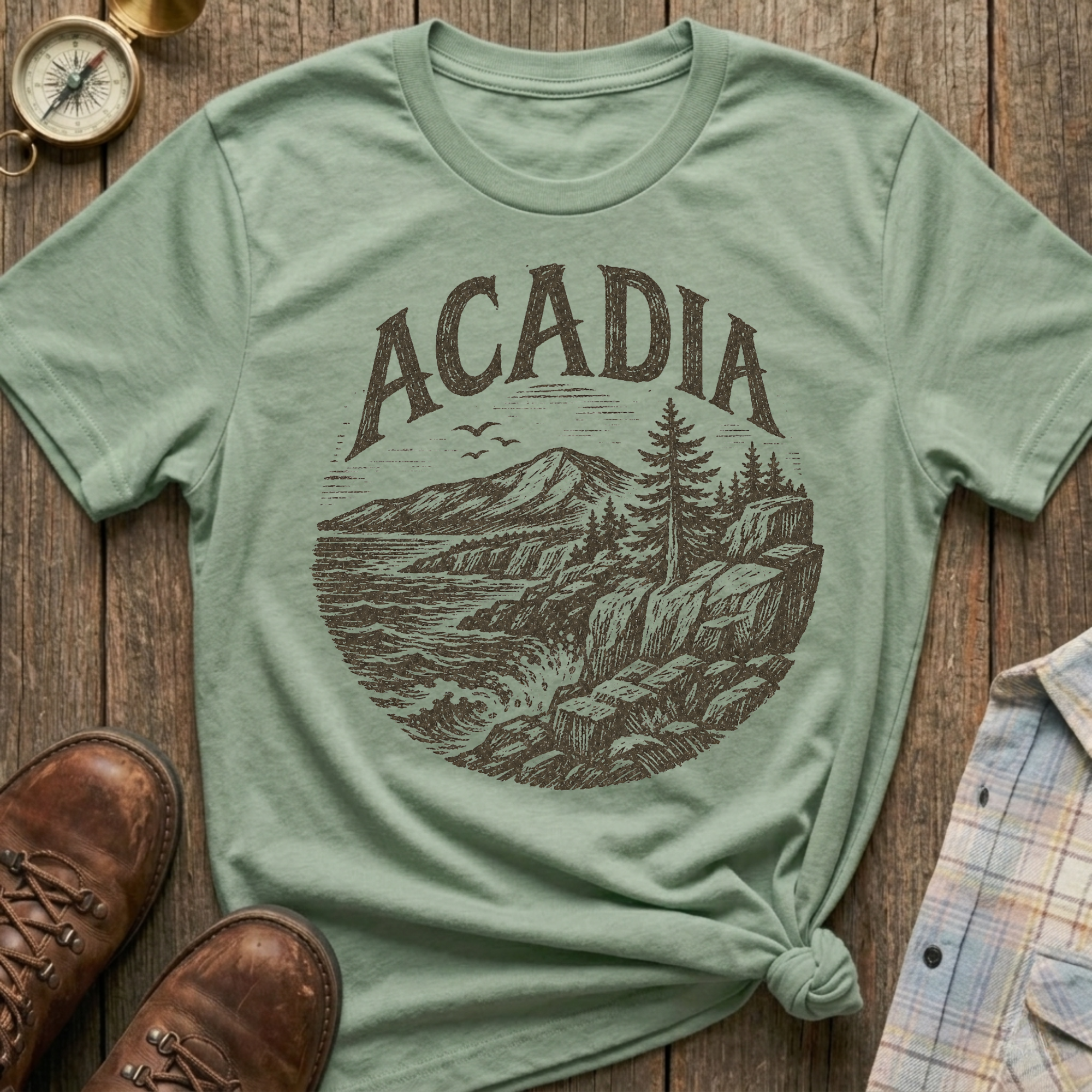 Acadia Sketch T-Shirt