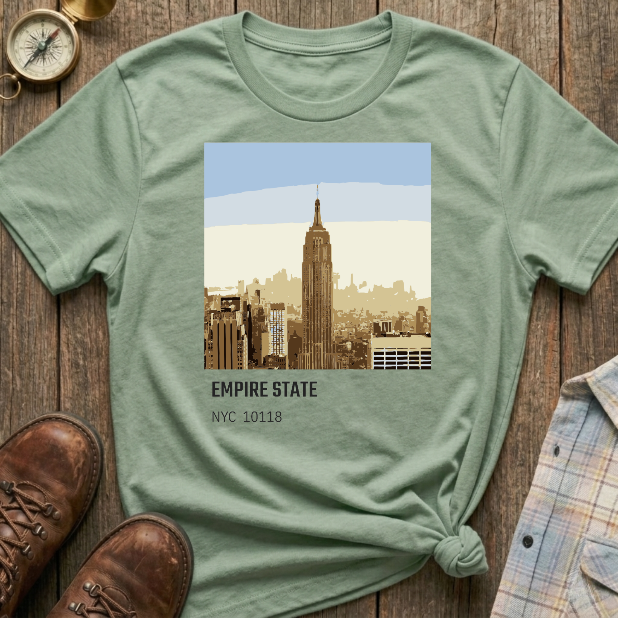 Empire State Skyline T-Shirt