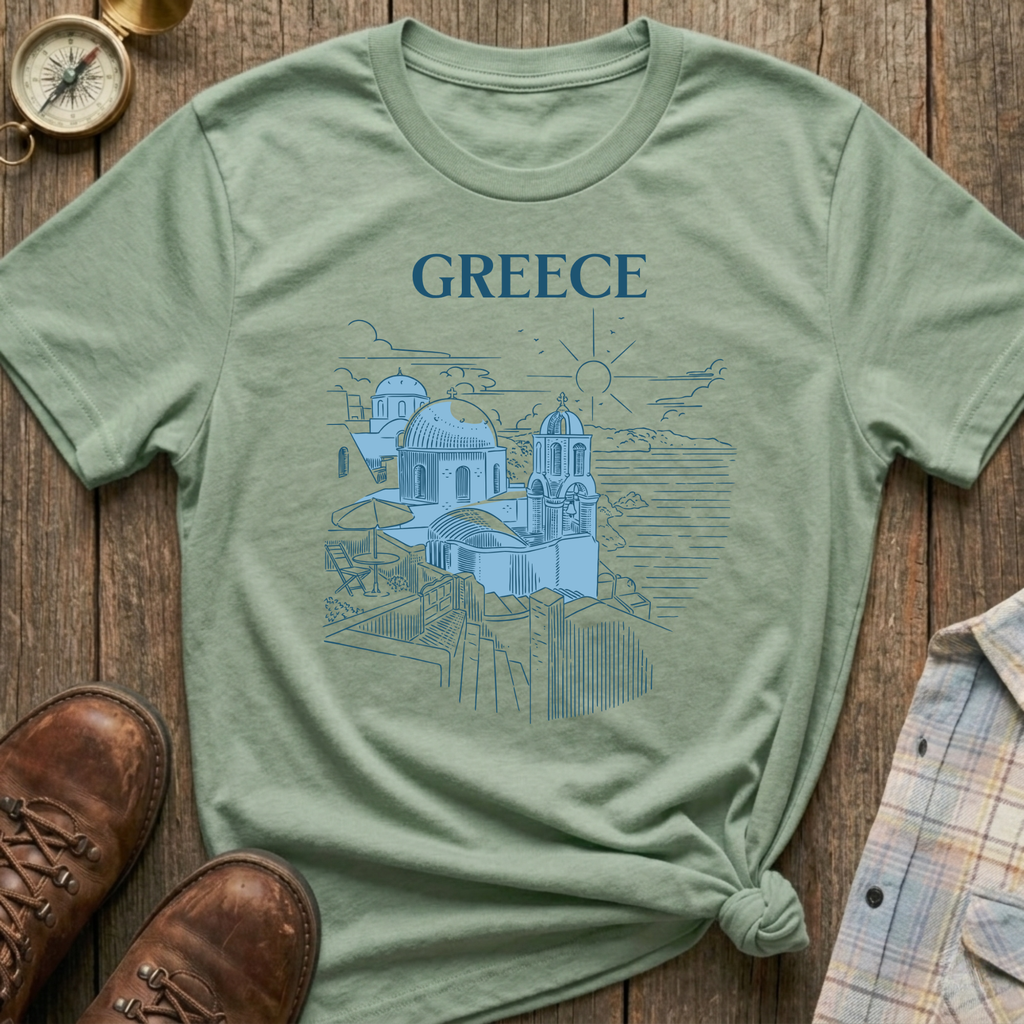 Greece Graphic T-Shirt