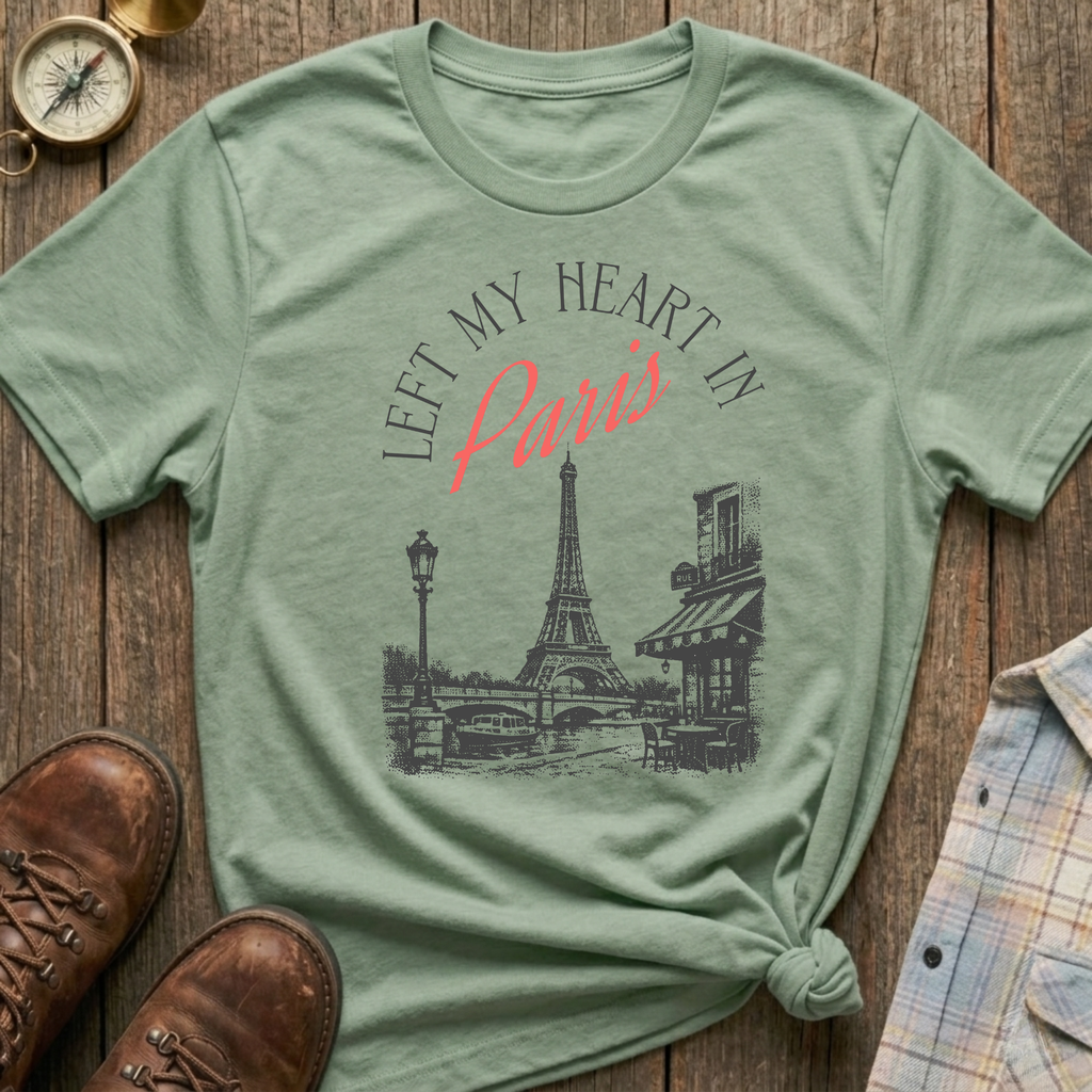 Paris Heart T-Shirt