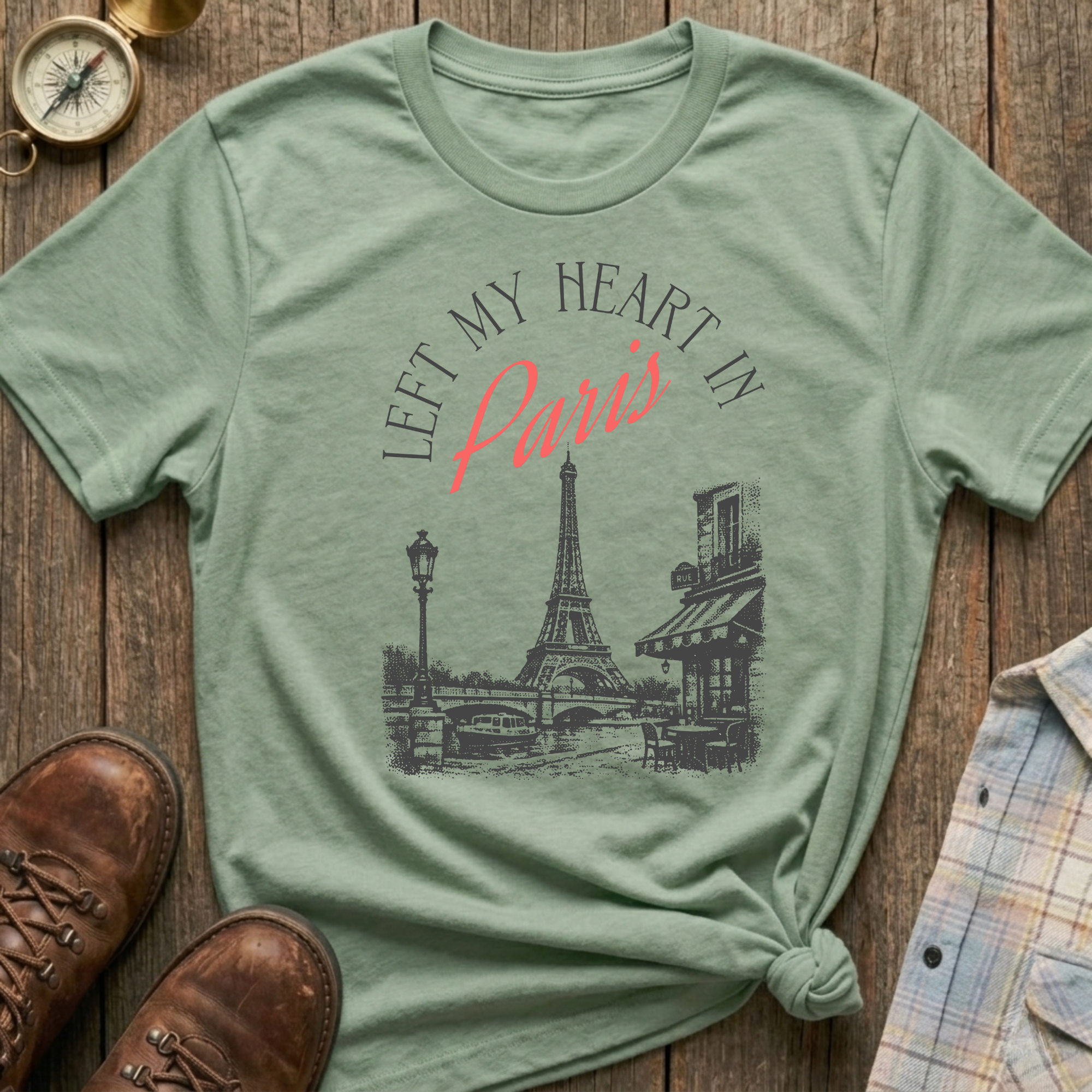Paris Heart T-Shirt