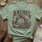 Arches Sketch T‑Shirt