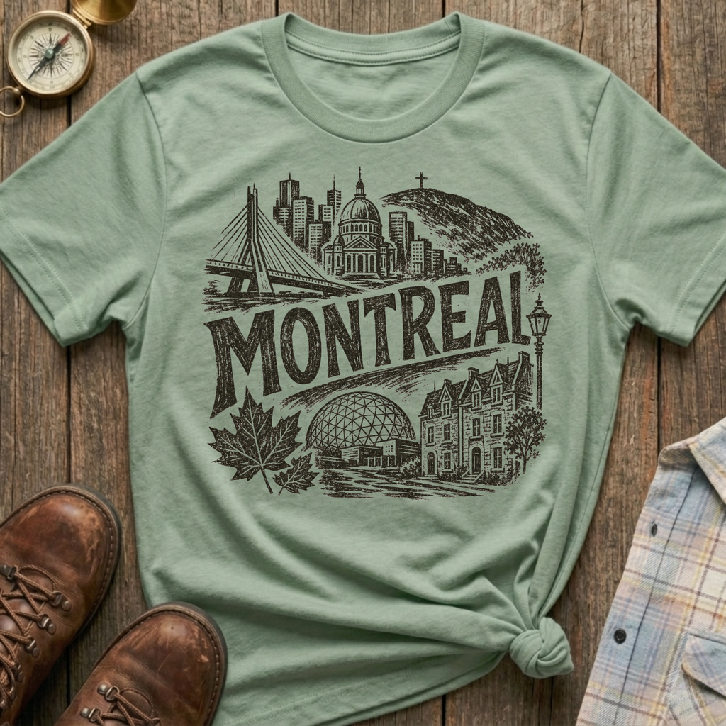 Montreal Sketch T-Shirt