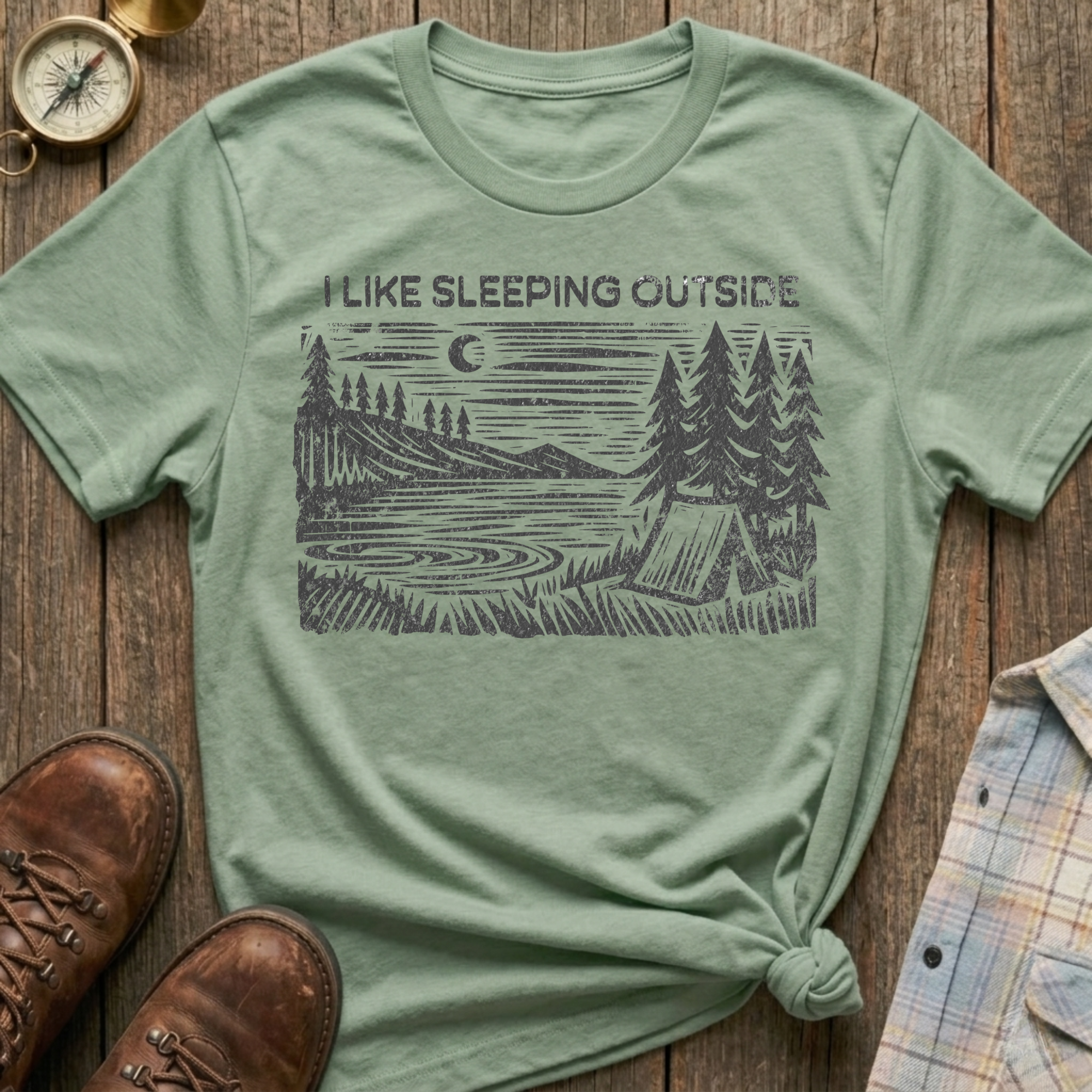 Sleeping Outside T-Shirt