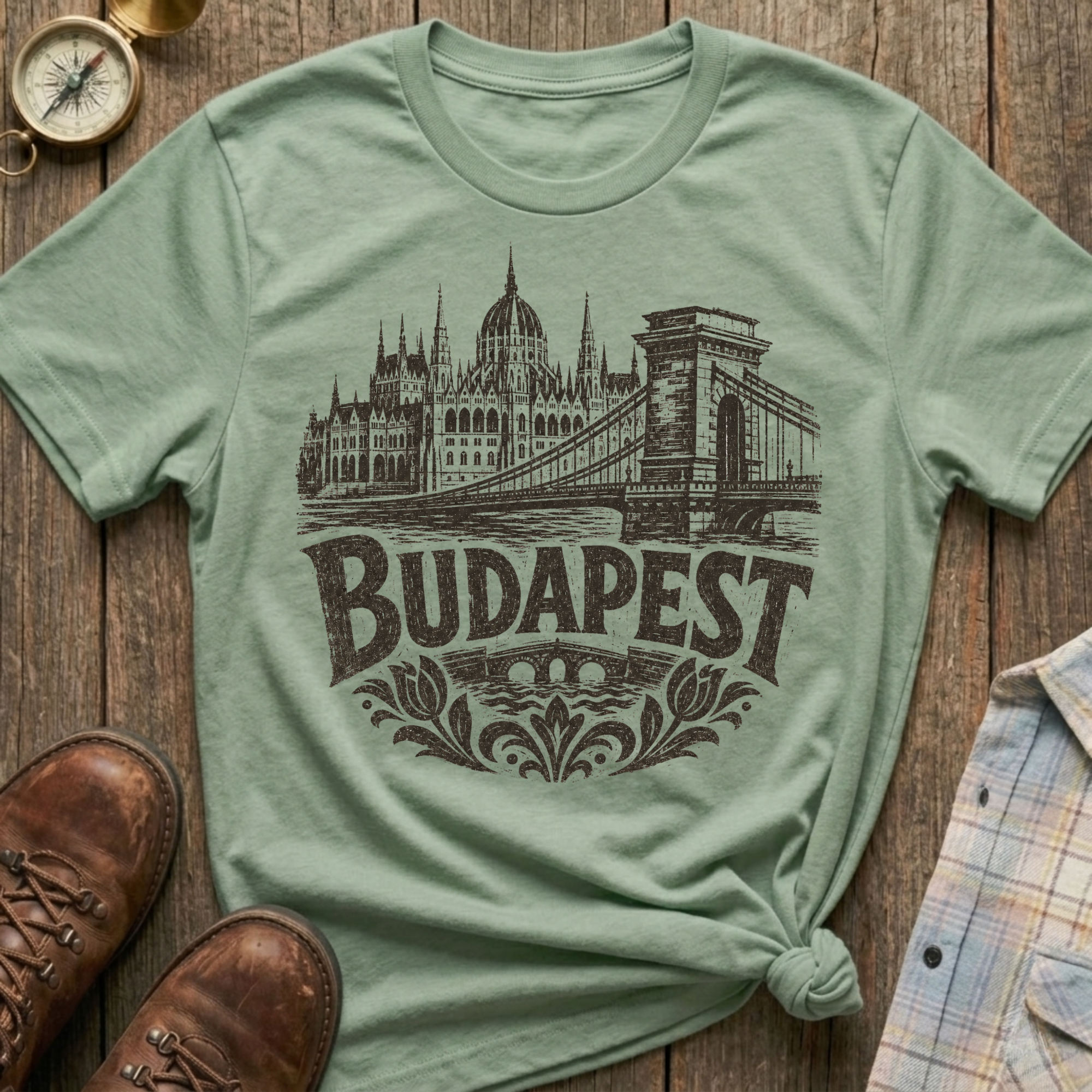 Budapest Sketch T-Shirt