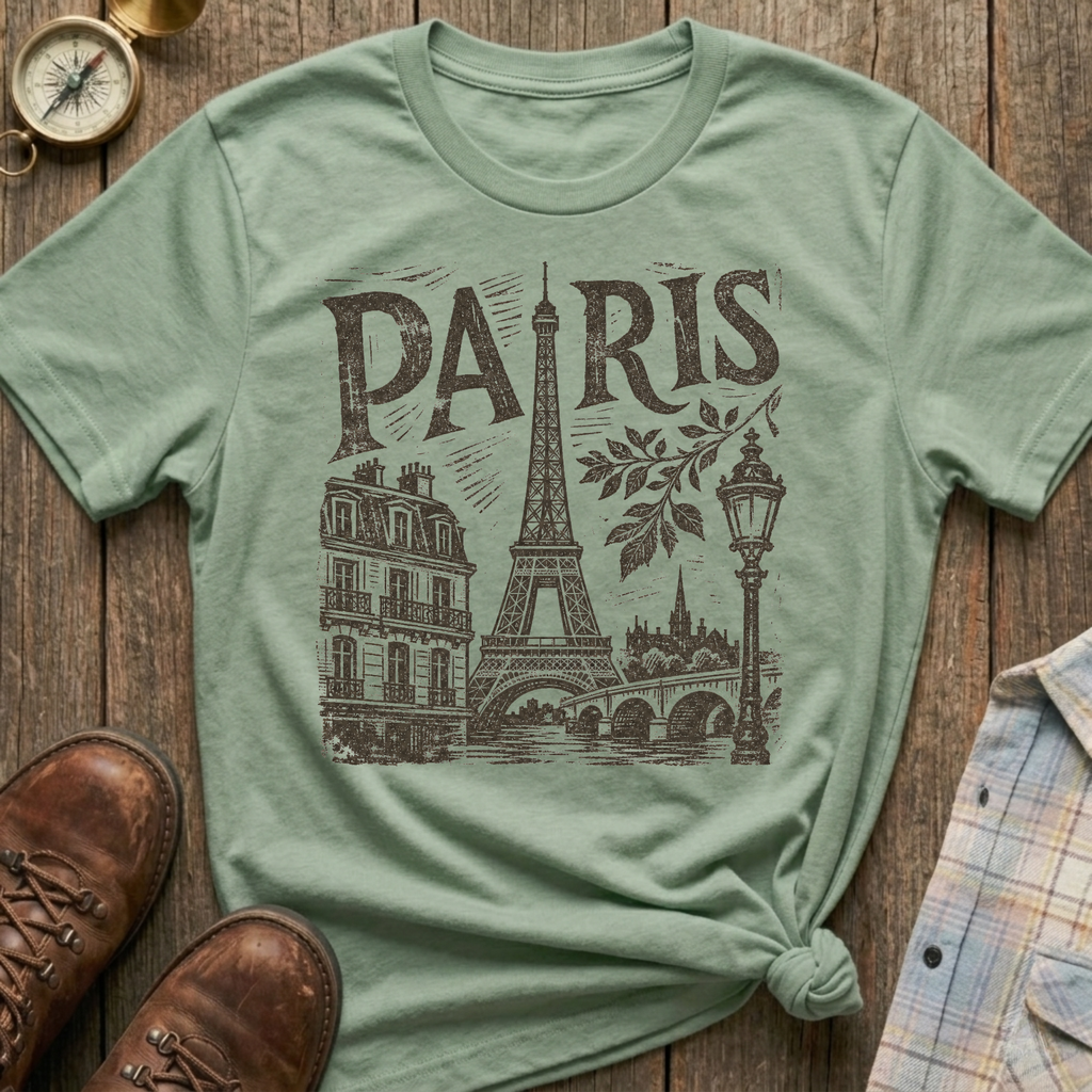 Paris Sketch T-Shirt