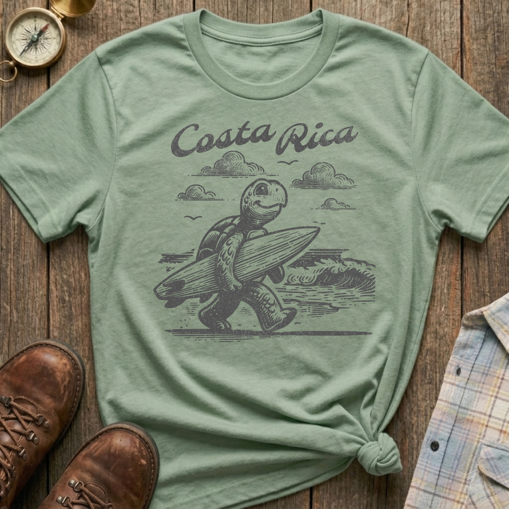 Costa Rica Turtle T-Shirt