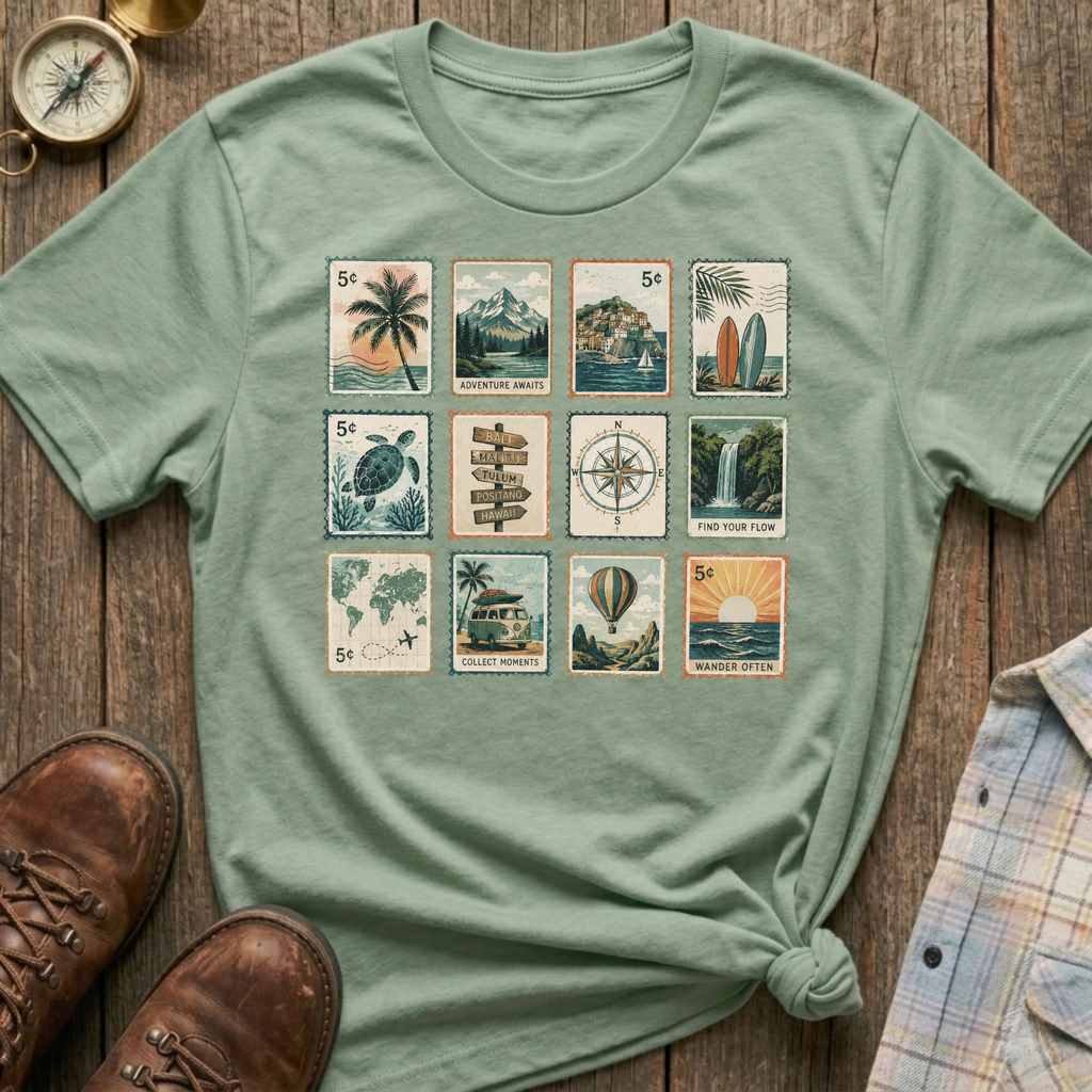 Nature Stamps T-Shirt