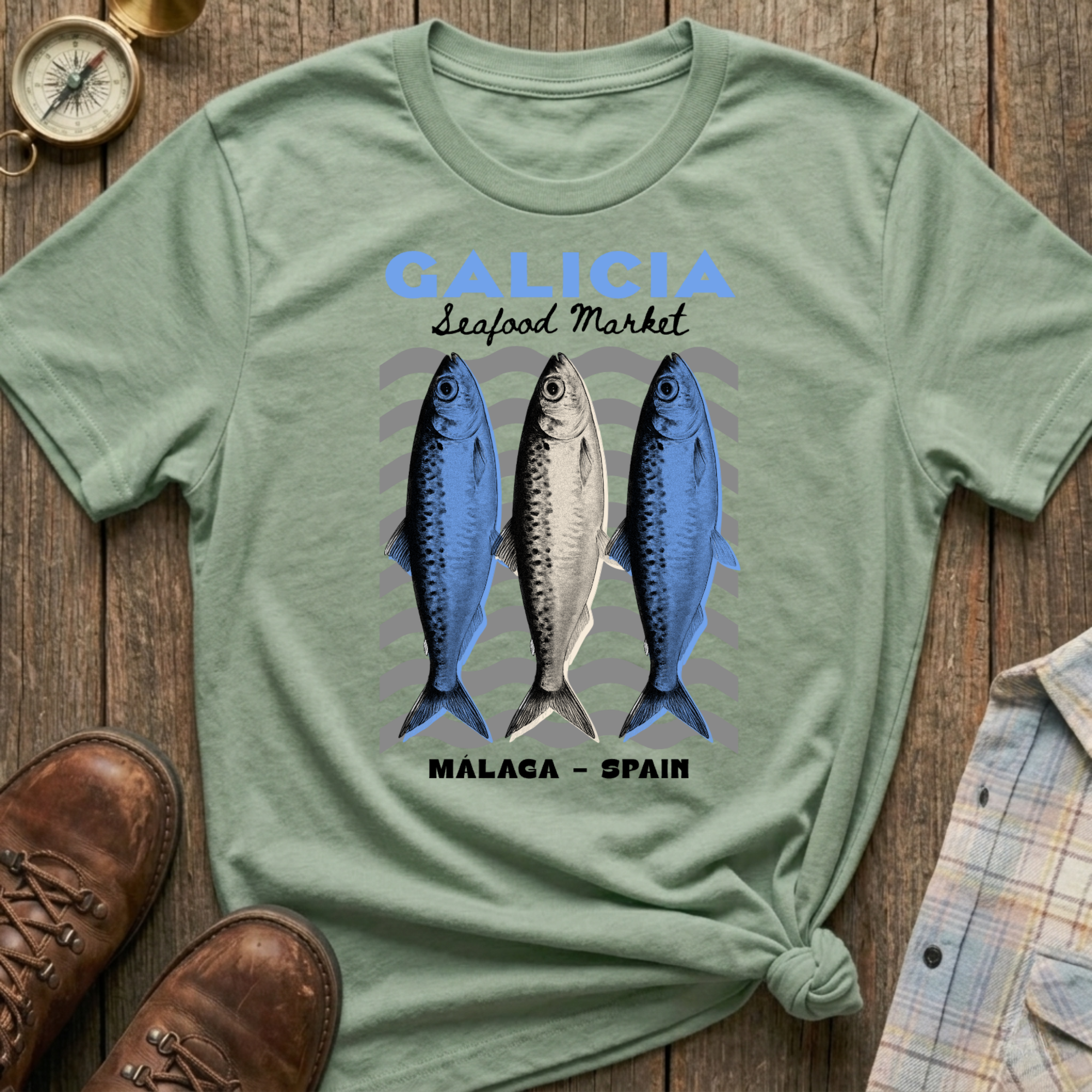 Galicia Seafood Market T-Shirt