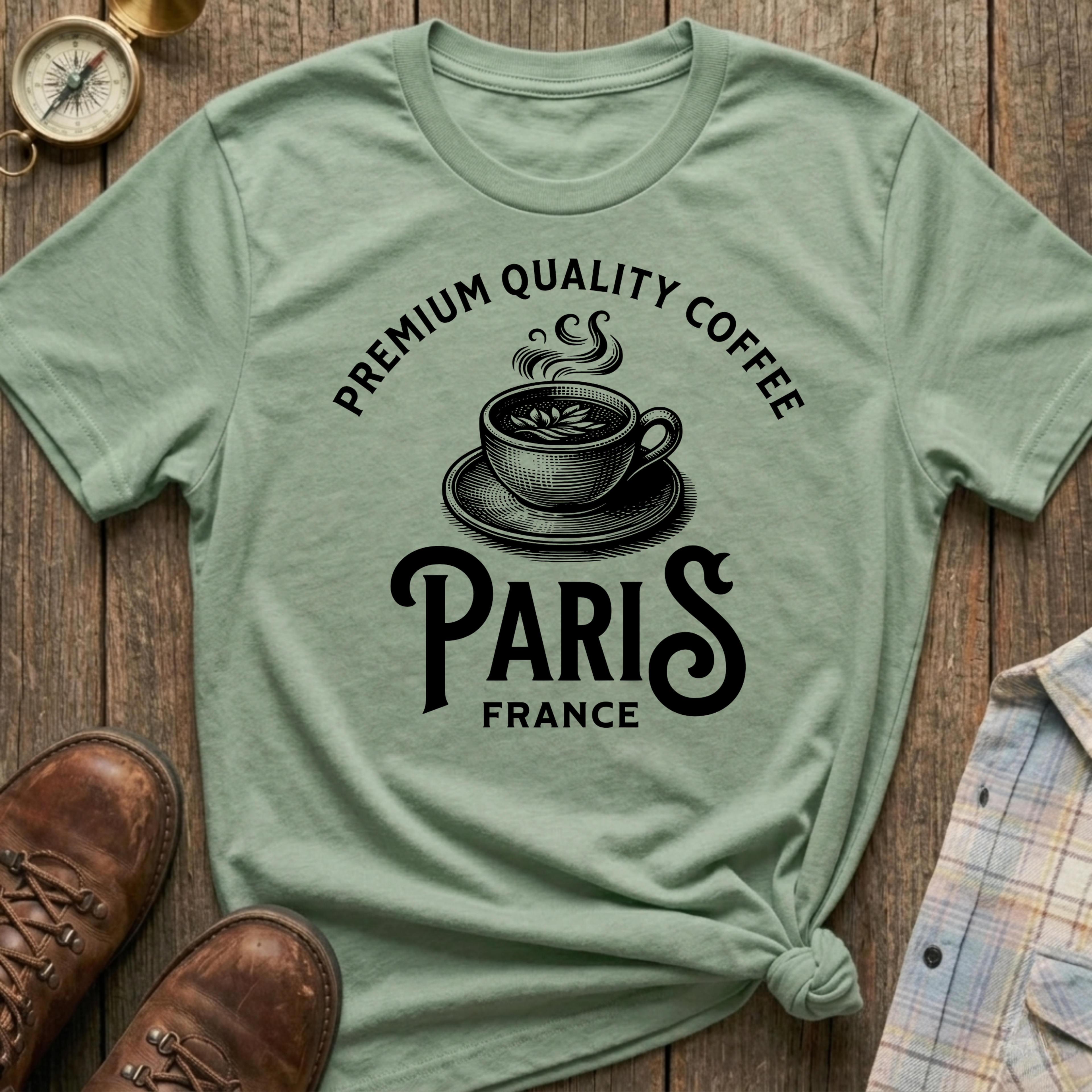 Paris Coffee T-Shirt
