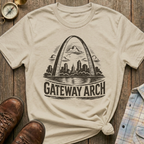 Gateway Arch Sketch T-Shirt