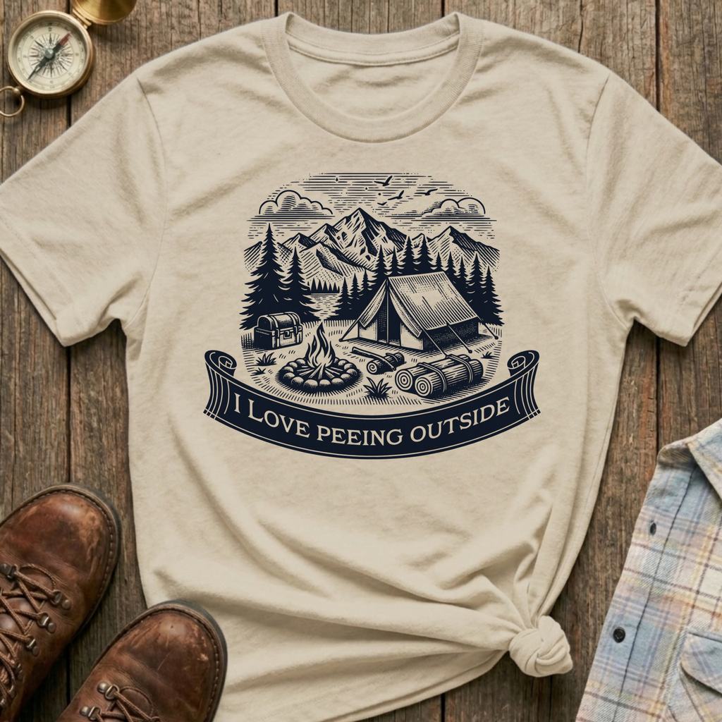 Love Peeing Outside T-Shirt