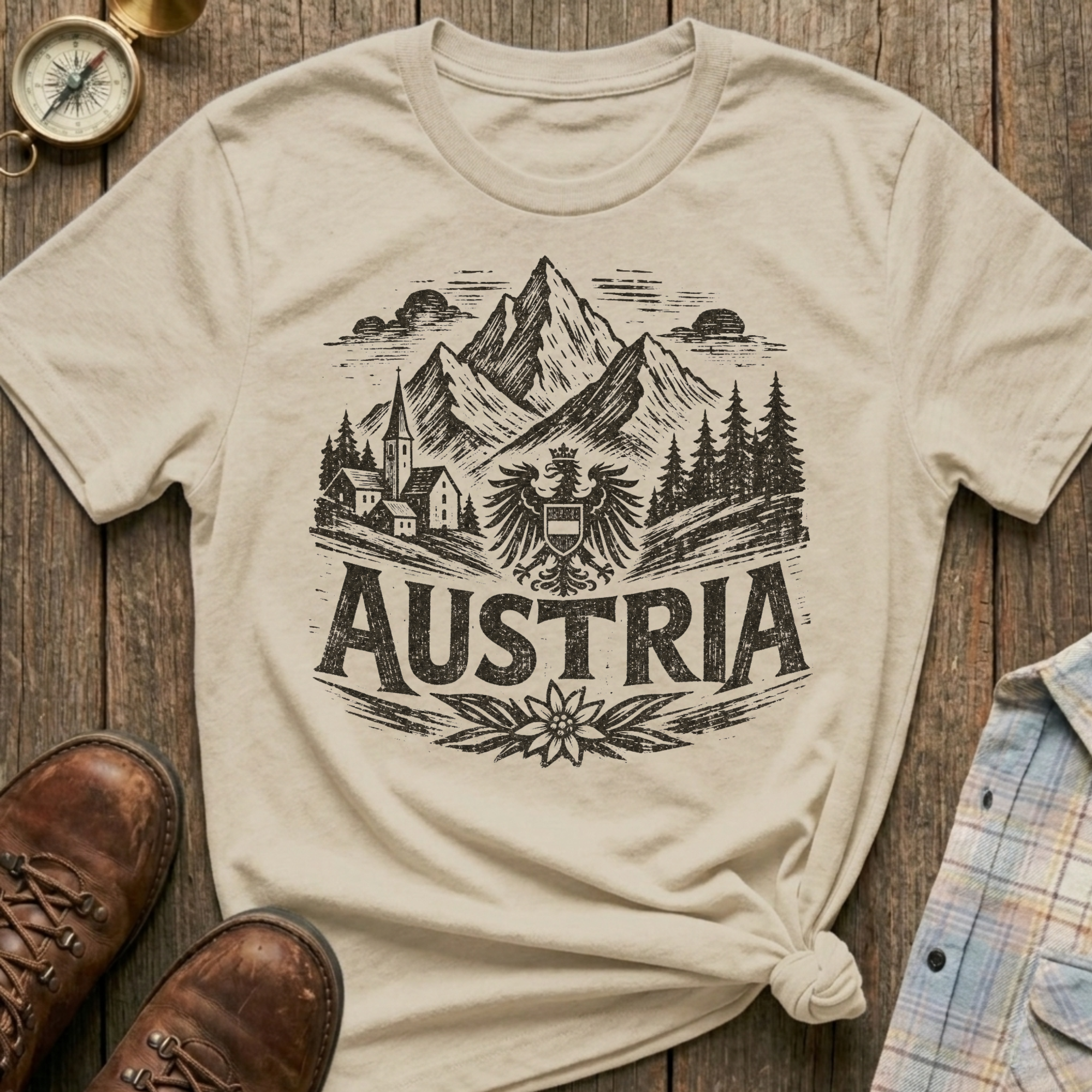 Austria Sketch T-Shirt