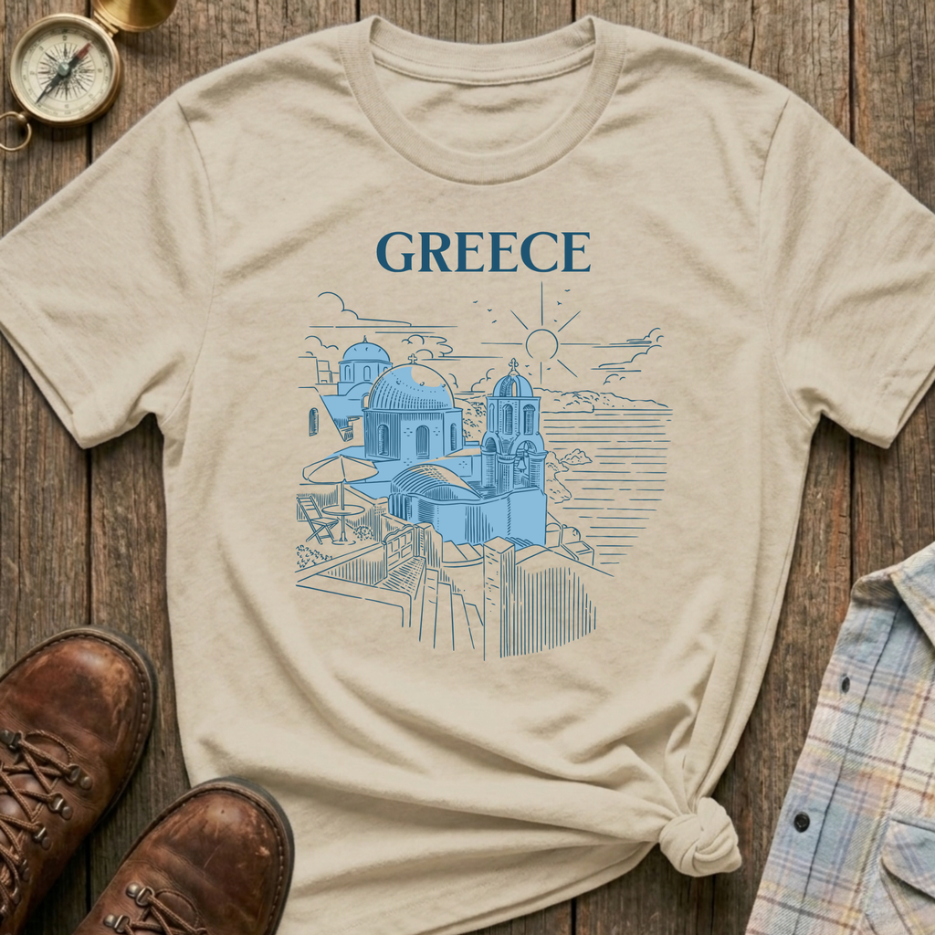 Greece Graphic T-Shirt