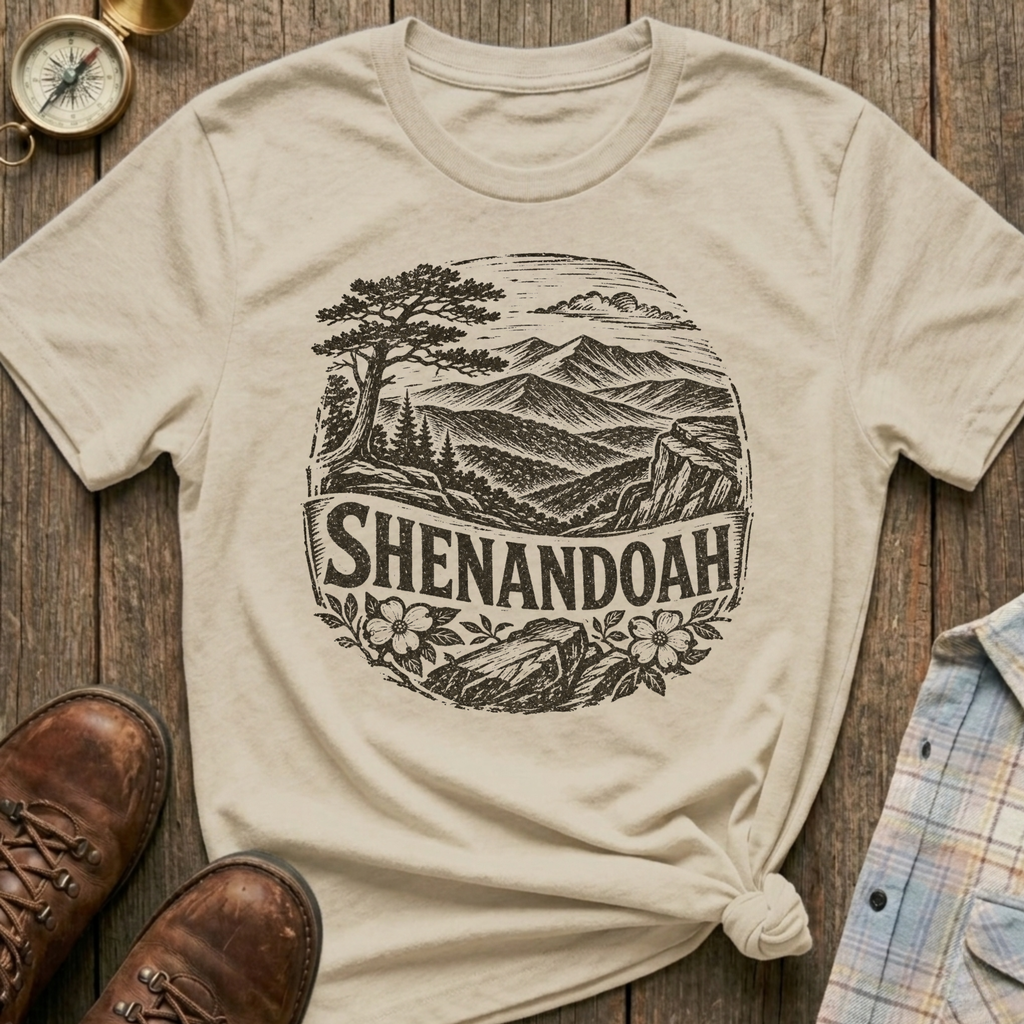 Shenandoah Sketch T‑Shirt