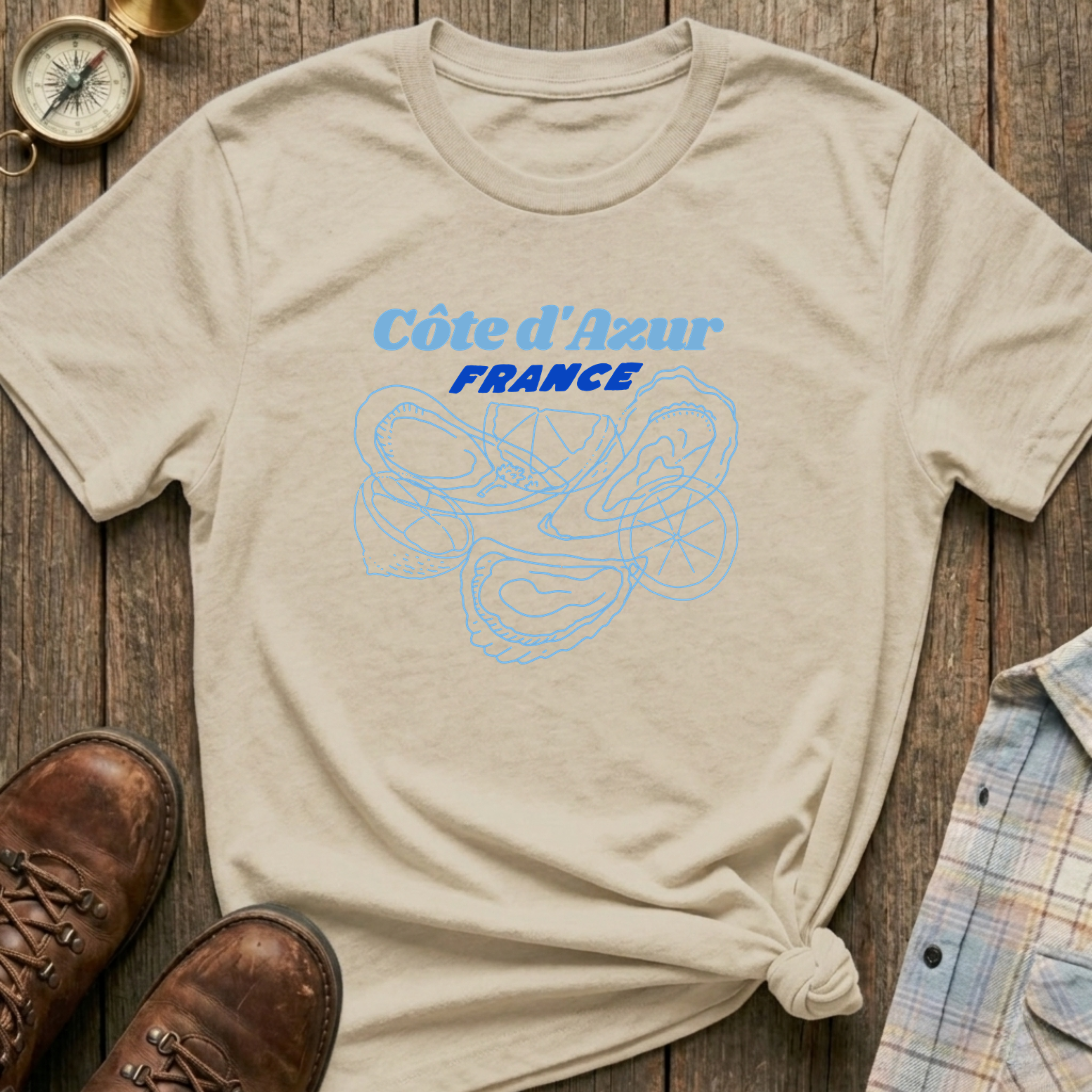 Côte d'Azur France T-Shirt