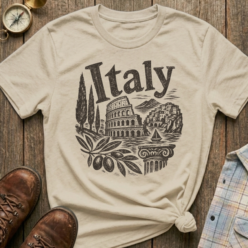 Italy Sketch T-Shirt