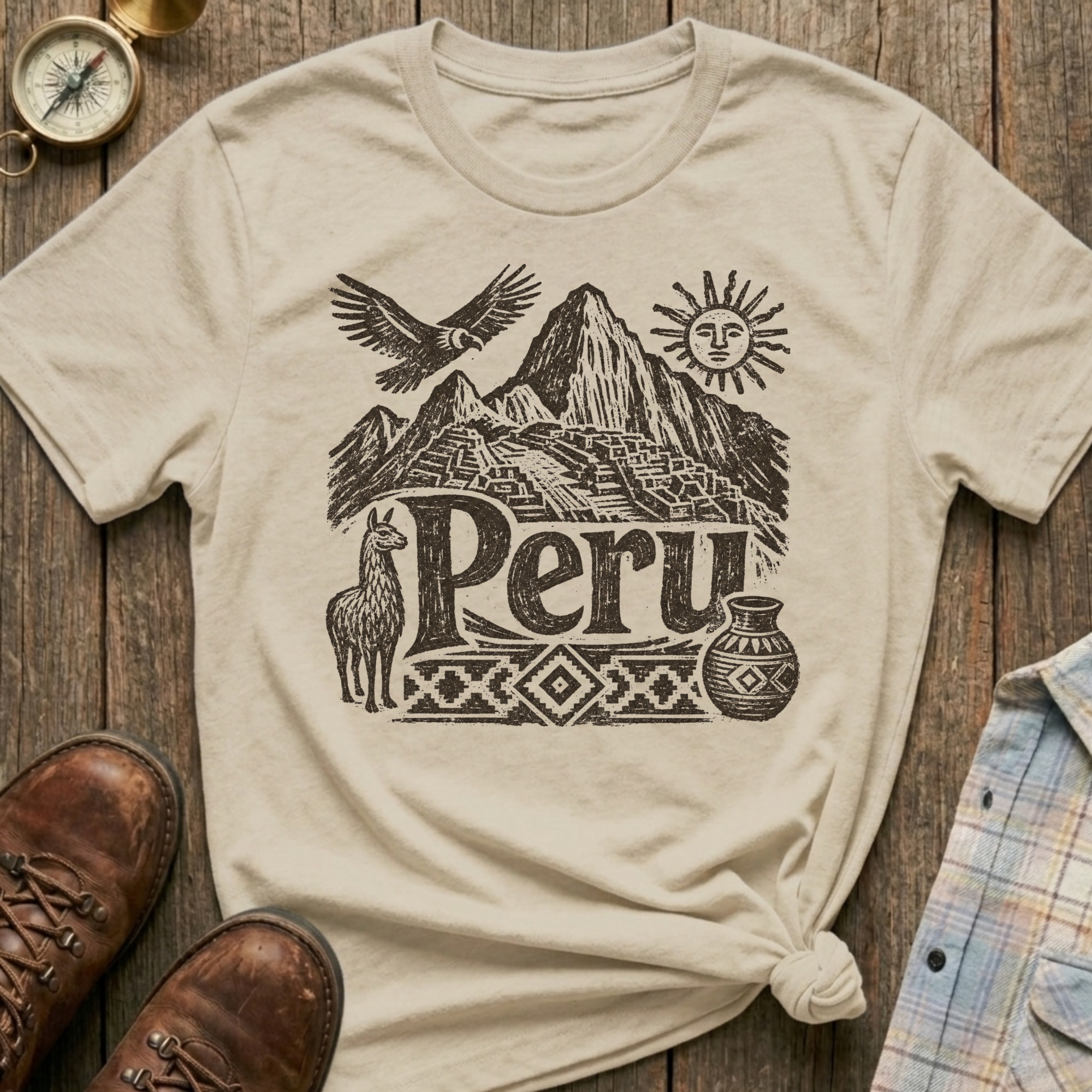 Peru Sketch T-Shirt