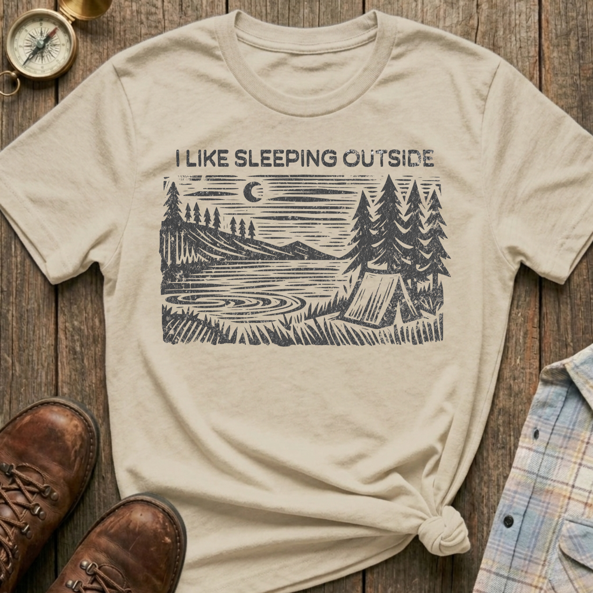 Sleeping Outside T-Shirt