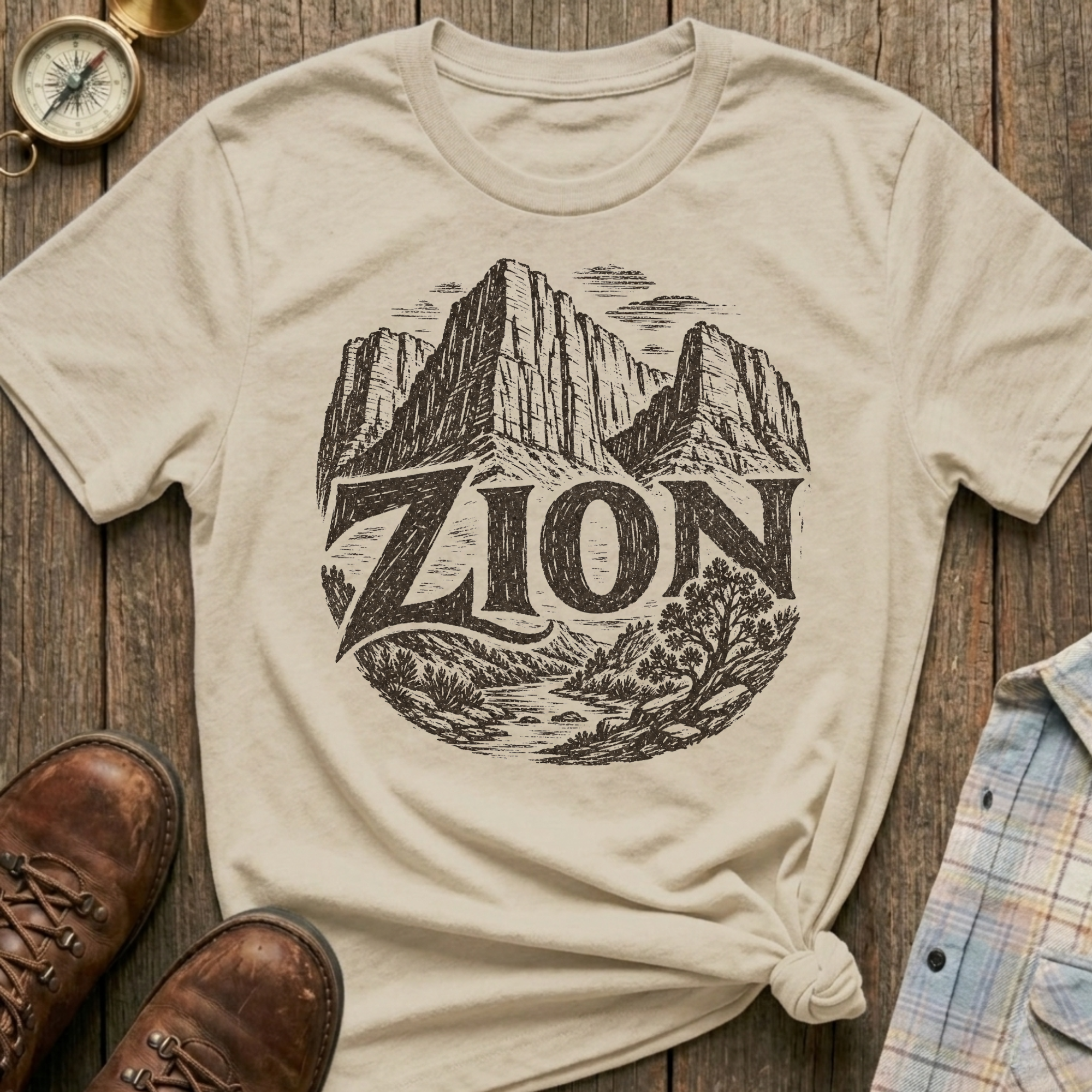Zion Sketch T-Shirt