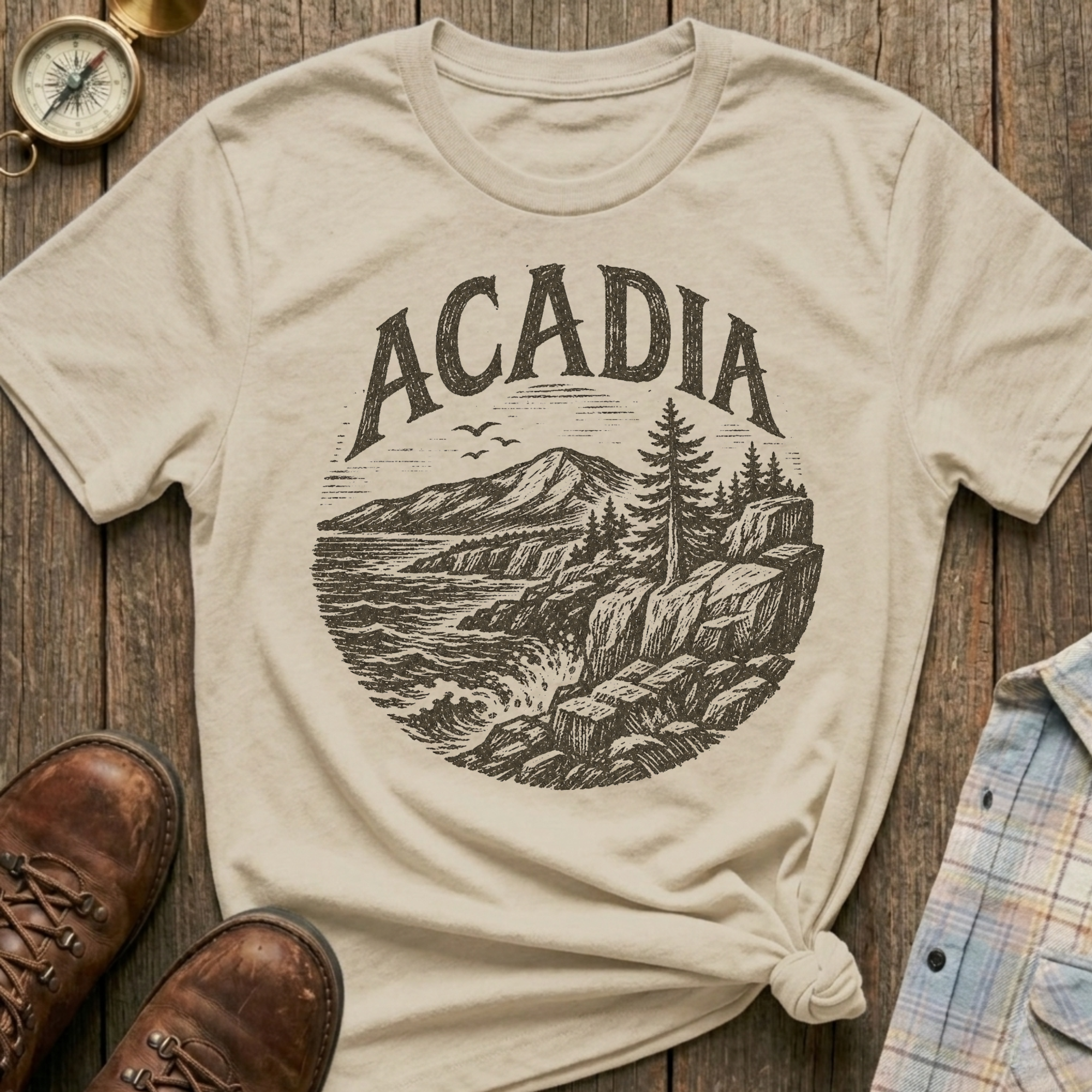 Acadia Sketch T-Shirt