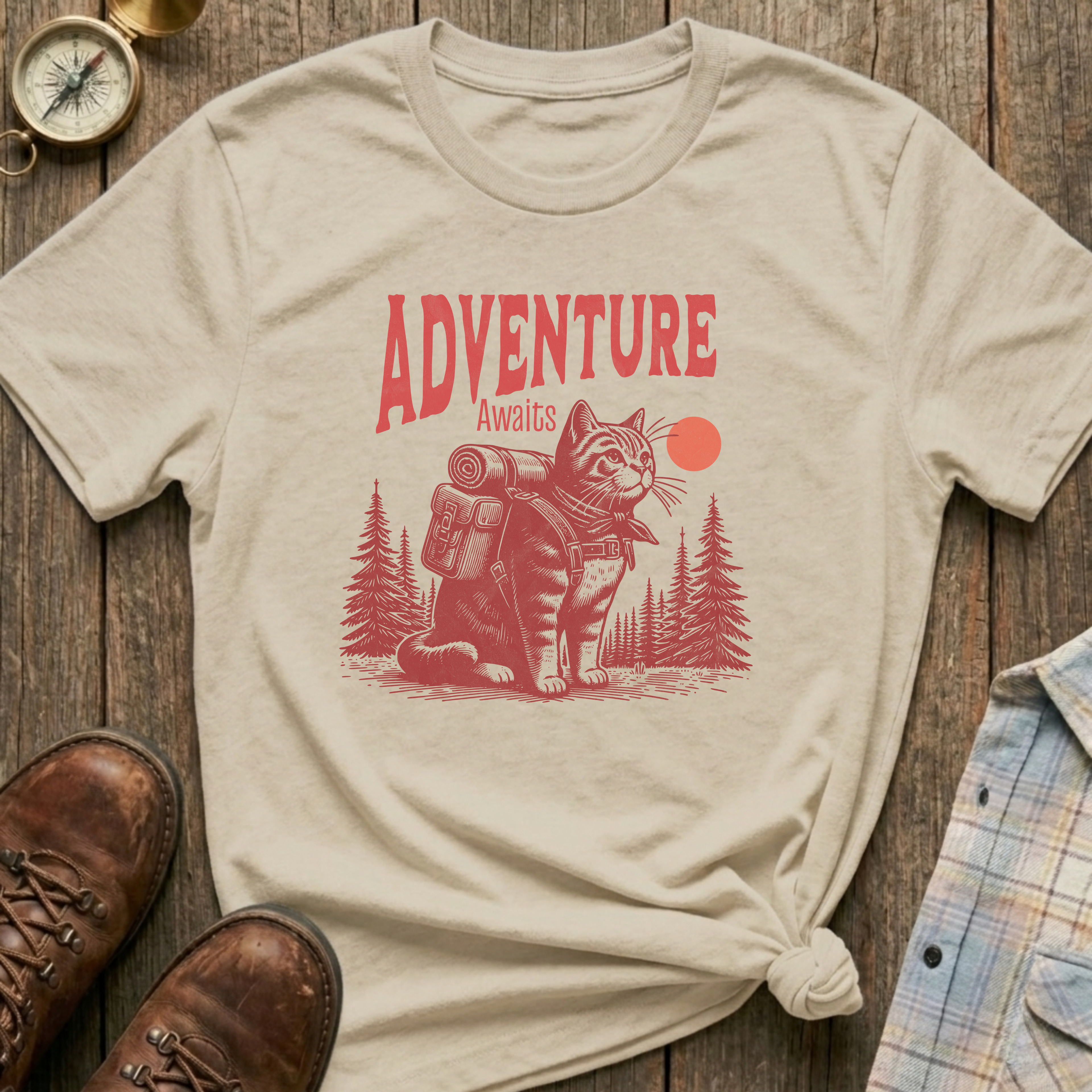 Adventure Cat T-Shirt