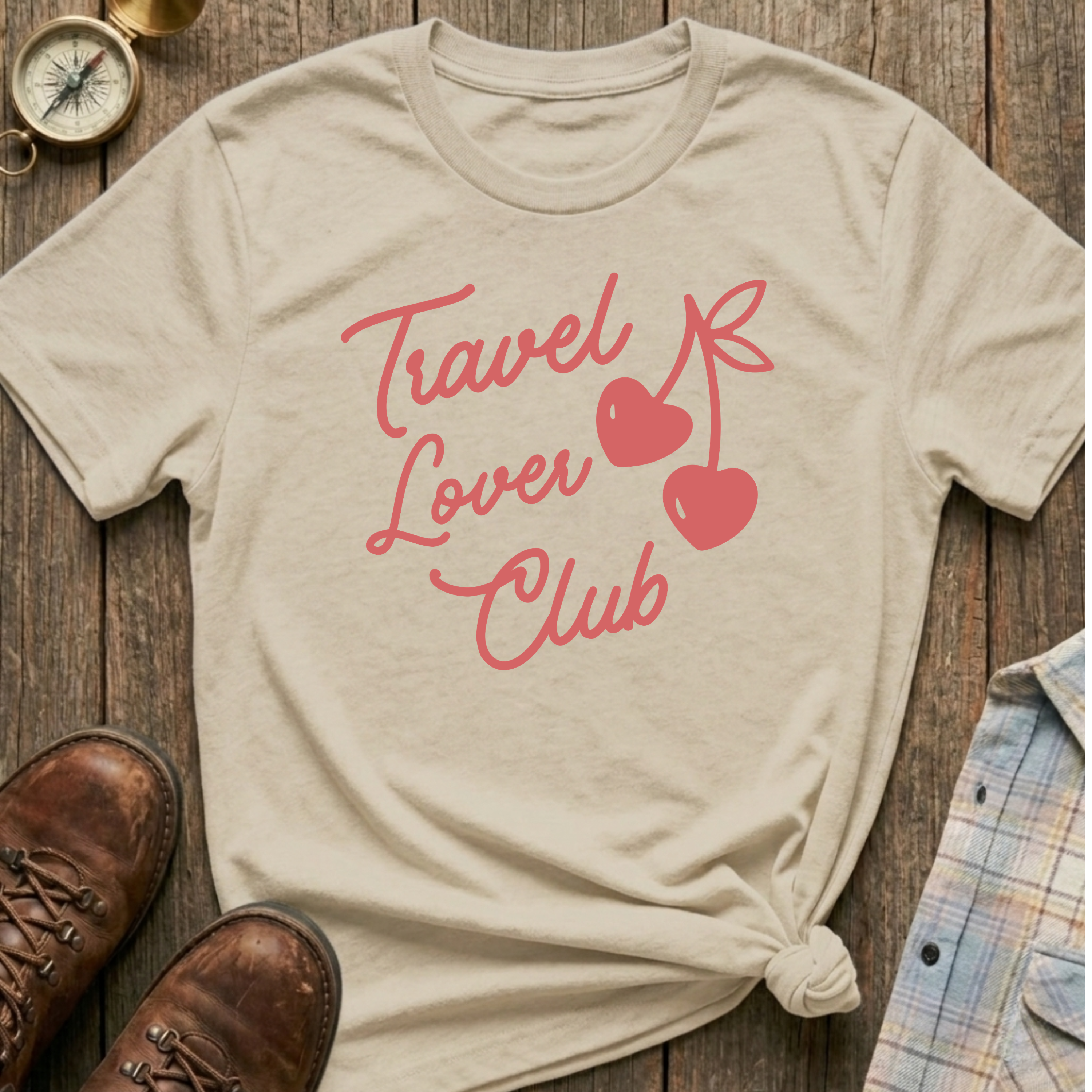 Travel Lover Club T-Shirt