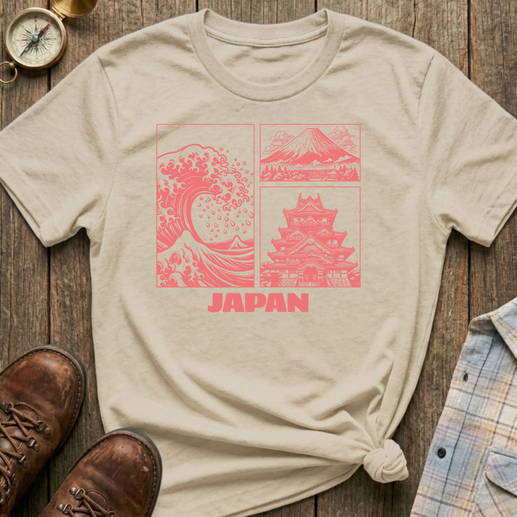 Japan Landmarks T-Shirt