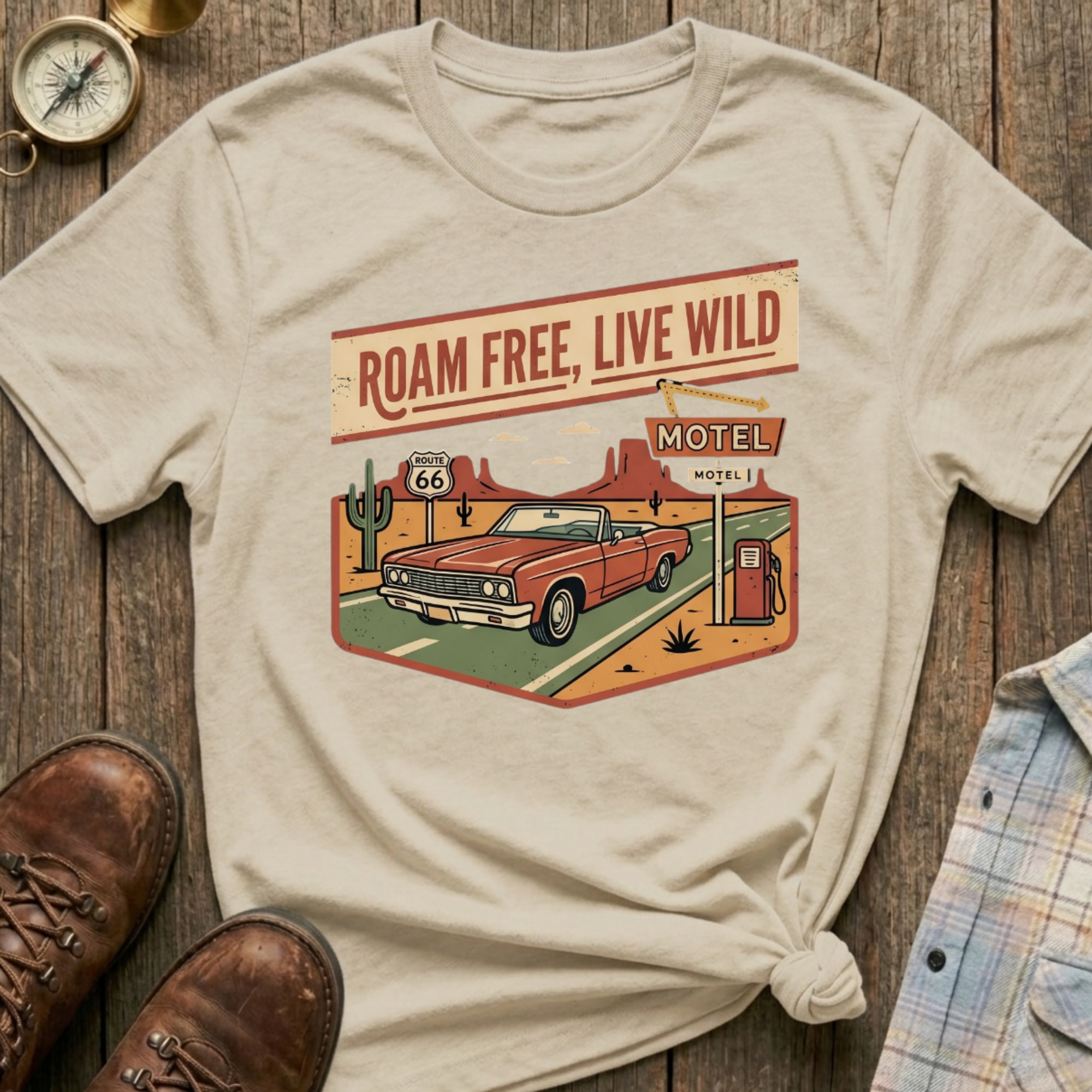 Live Wild T‑Shirt