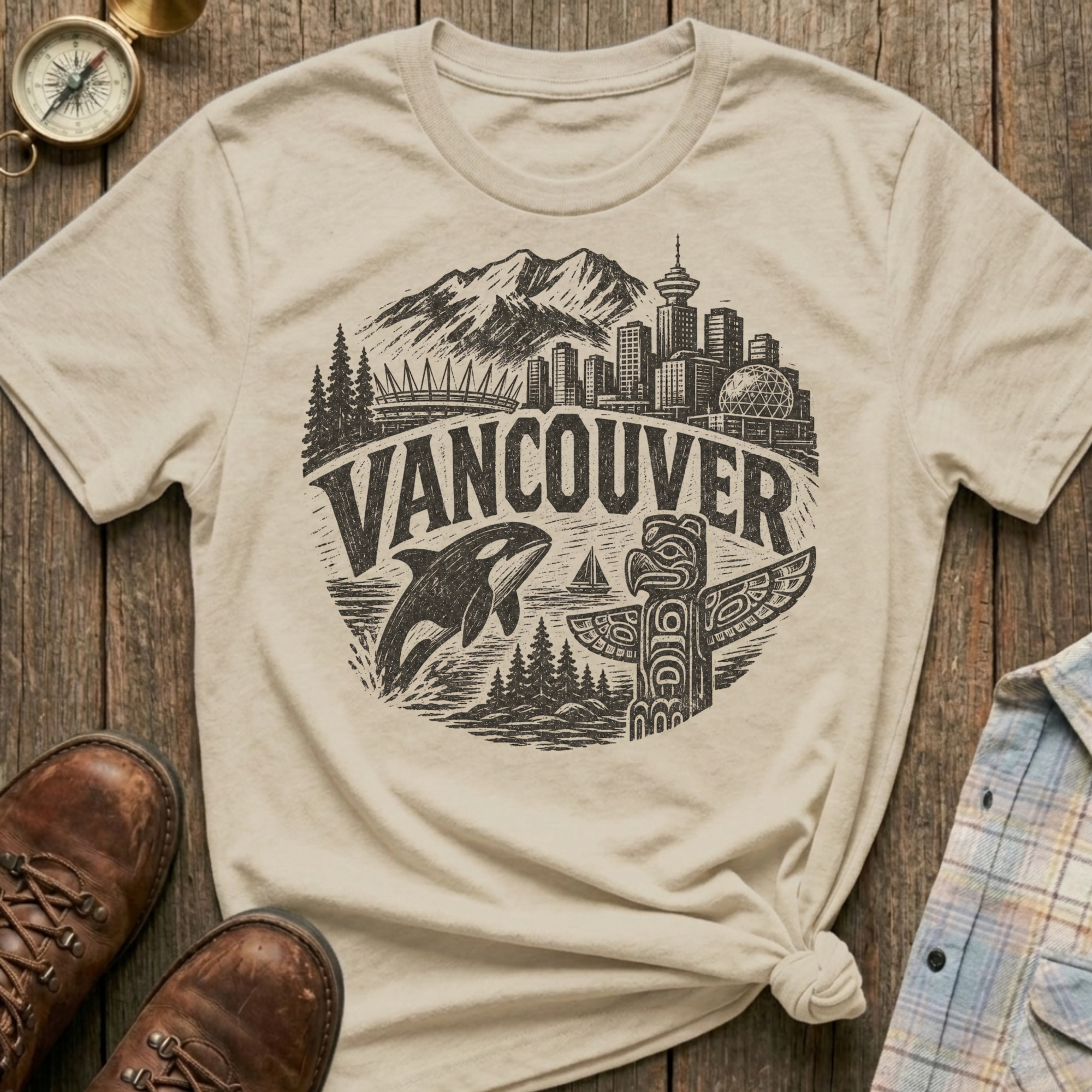 Vancouver Sketch T-Shirt