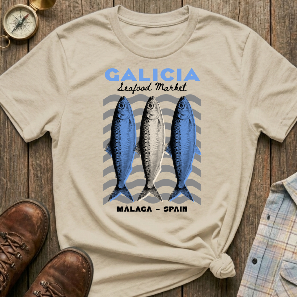 Galicia Seafood Market T-Shirt