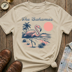 Bahamas Flamingo T‑Shirt
