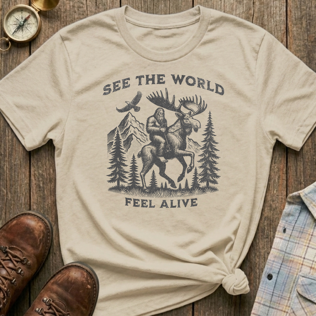 See The World T-Shirt