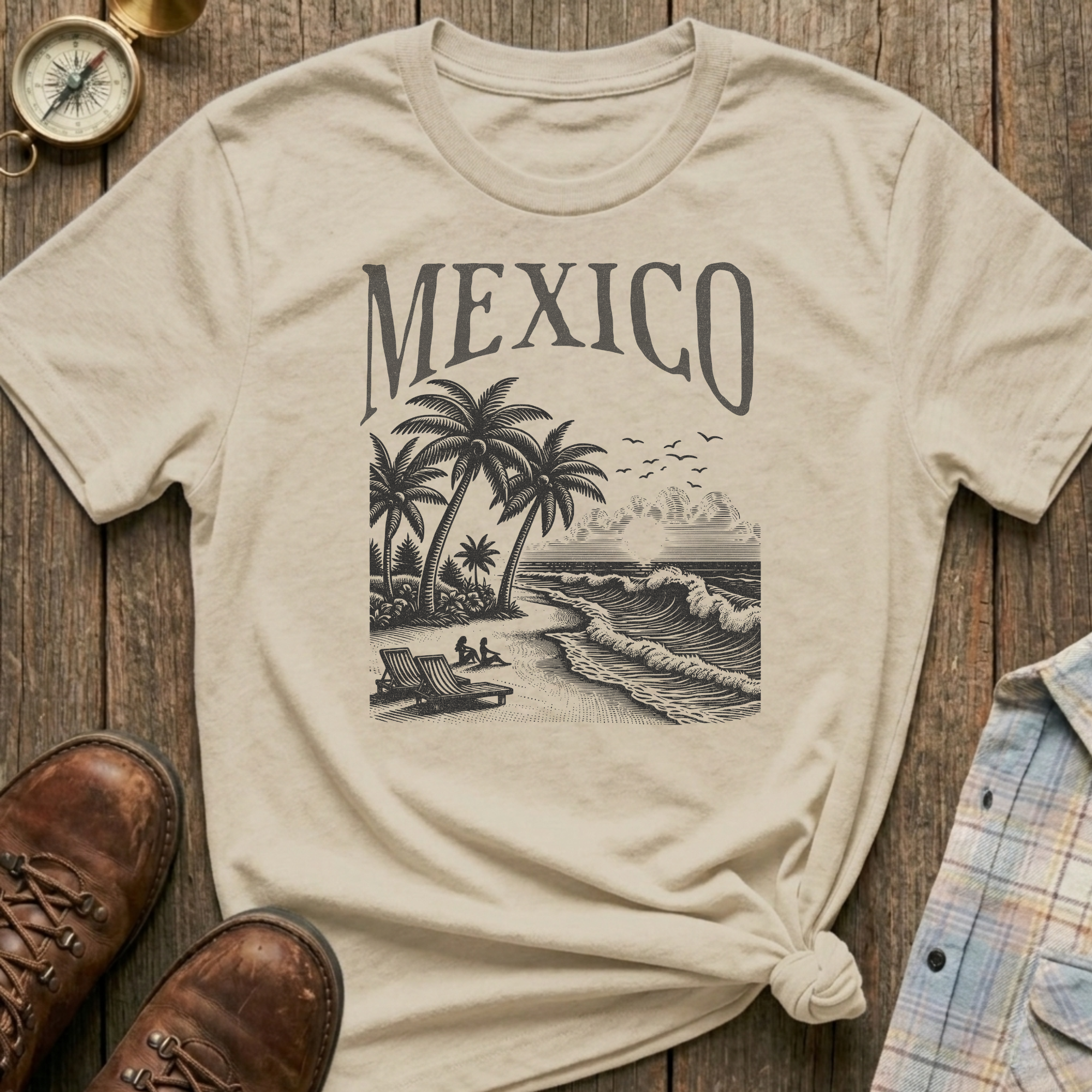 Mexico Beach T‑Shirt