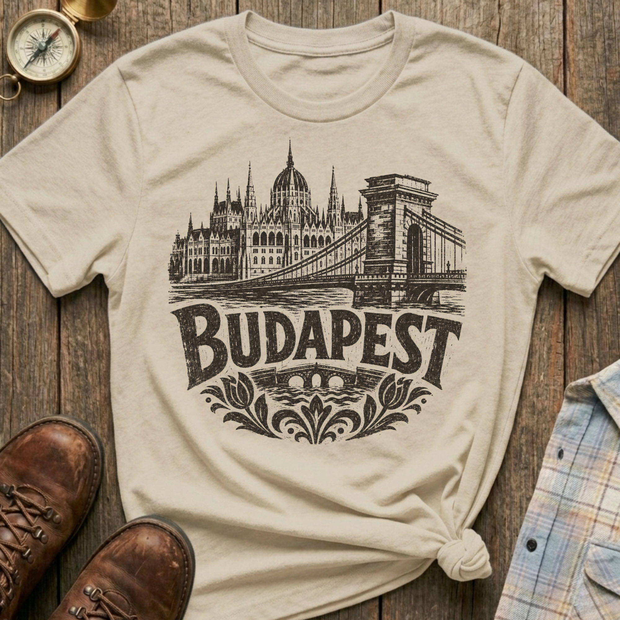 Budapest Sketch T-Shirt