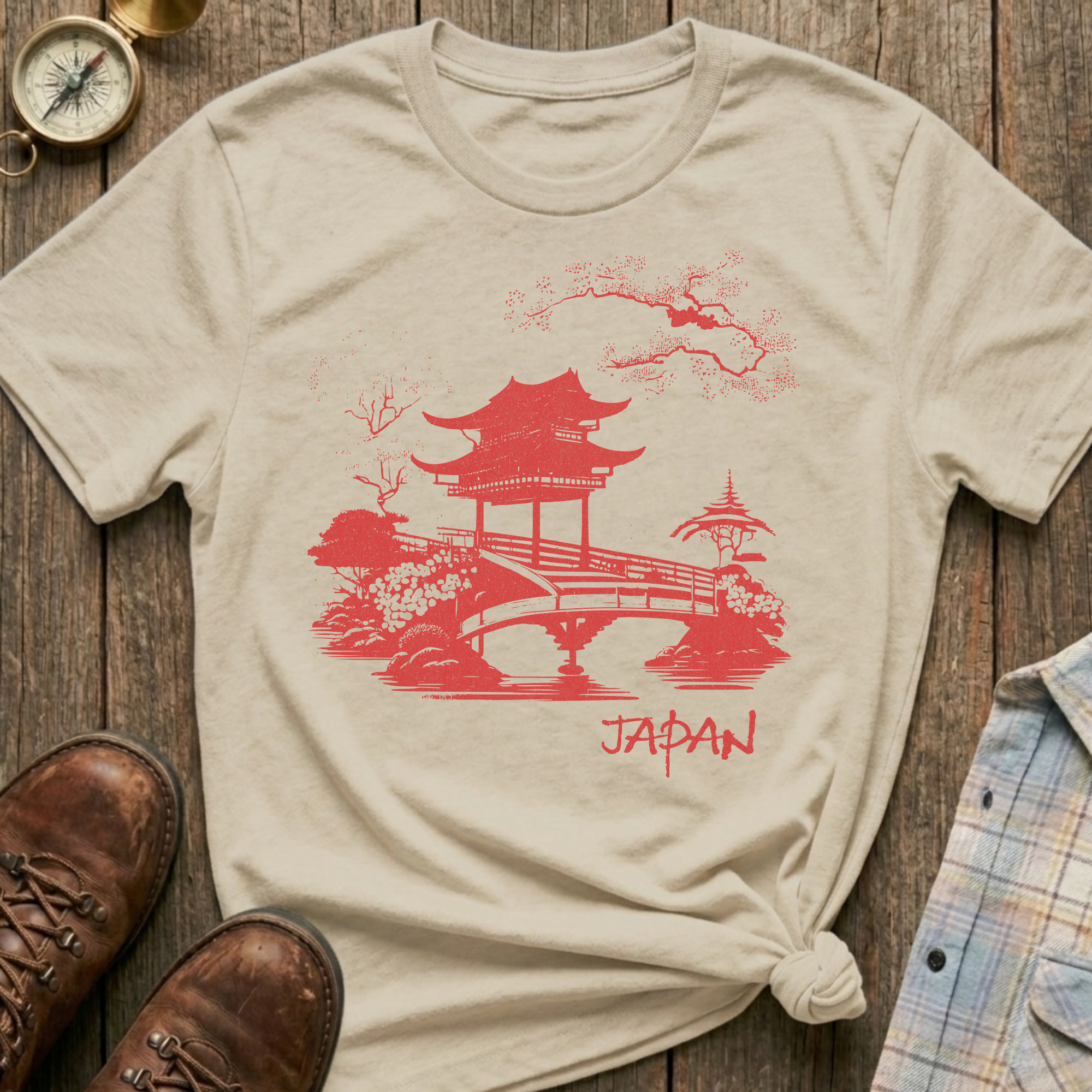 Japan Pagoda T-Shirt
