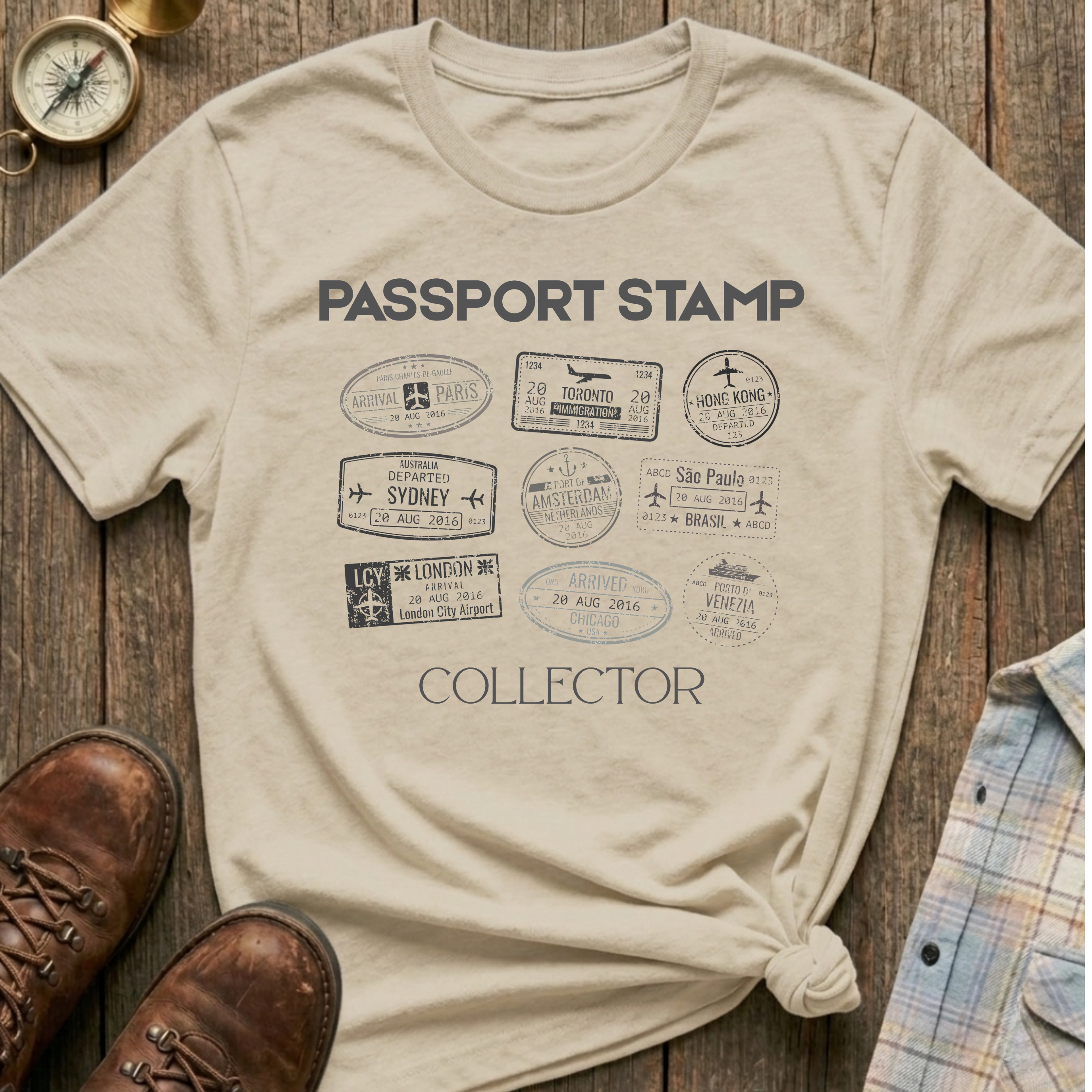 Stamp Collector T-Shirt