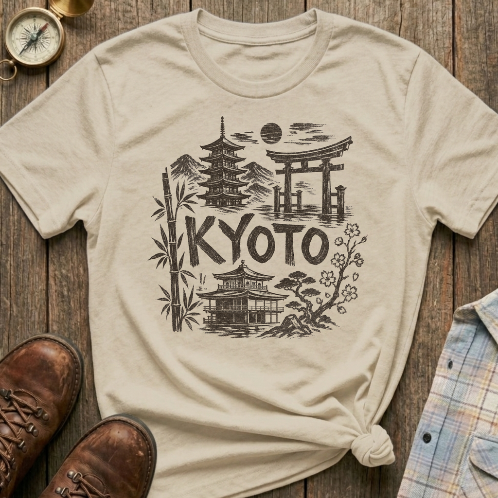 Kyoto Sketch T-Shirt