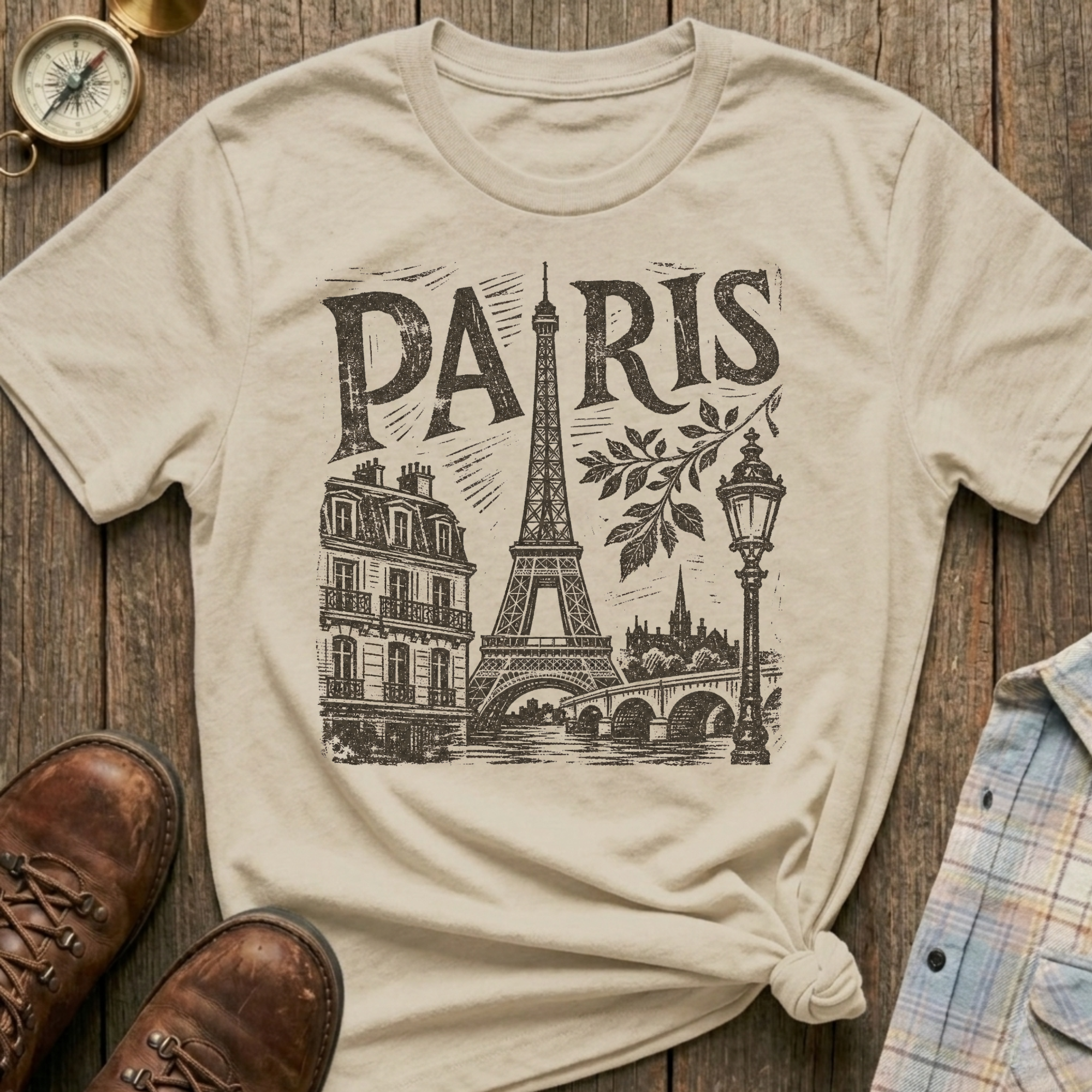 Paris Sketch T-Shirt