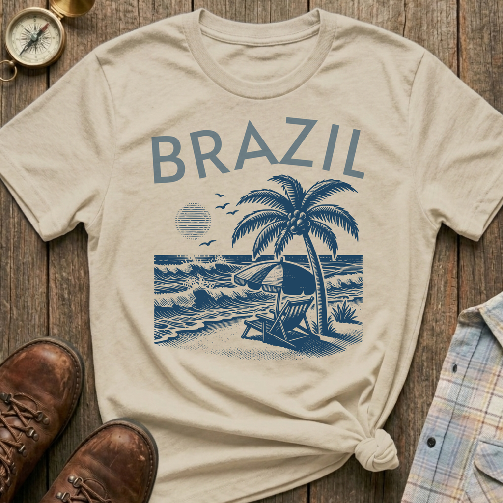 Brazil Beach T‑Shirt