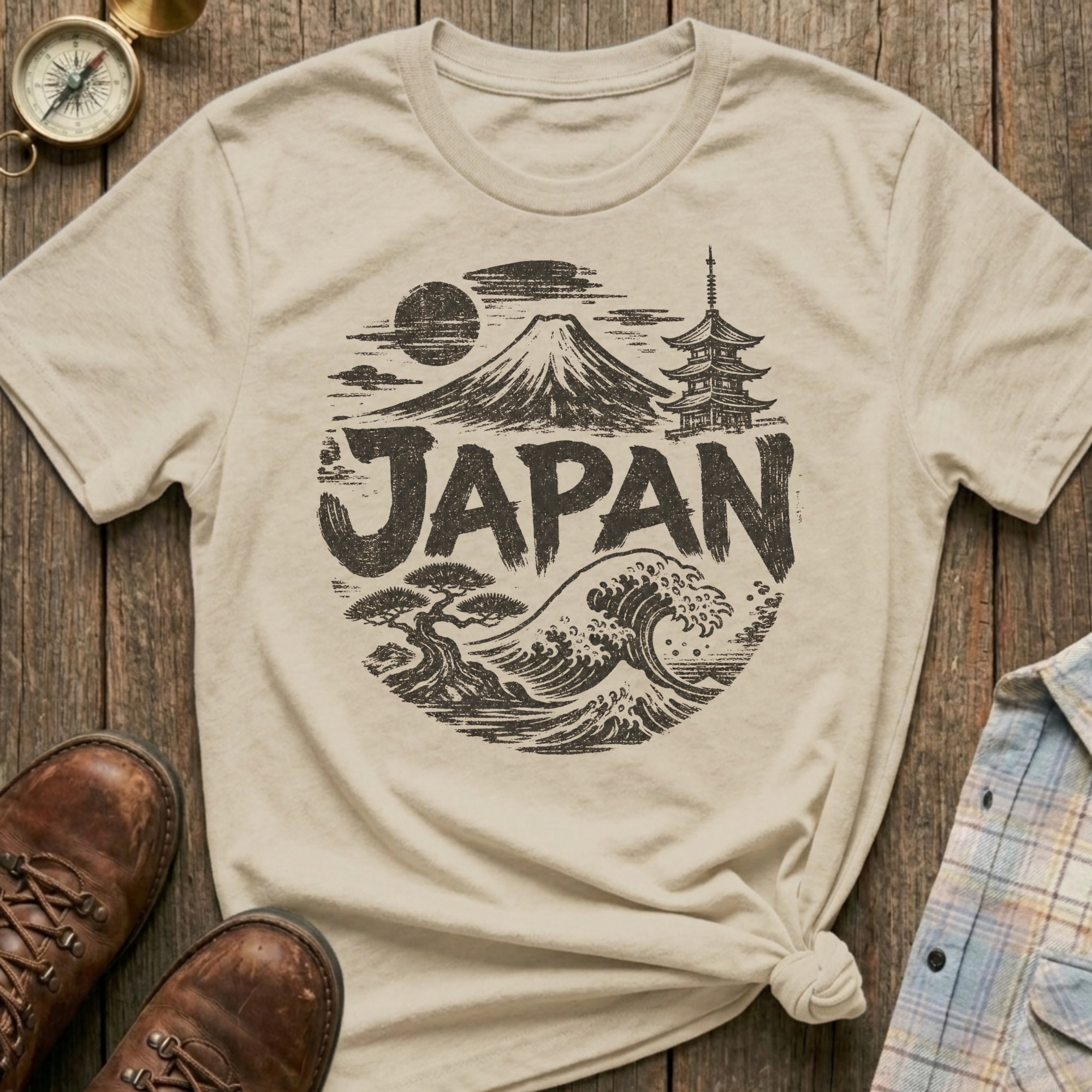Japan Sketch T-Shirt