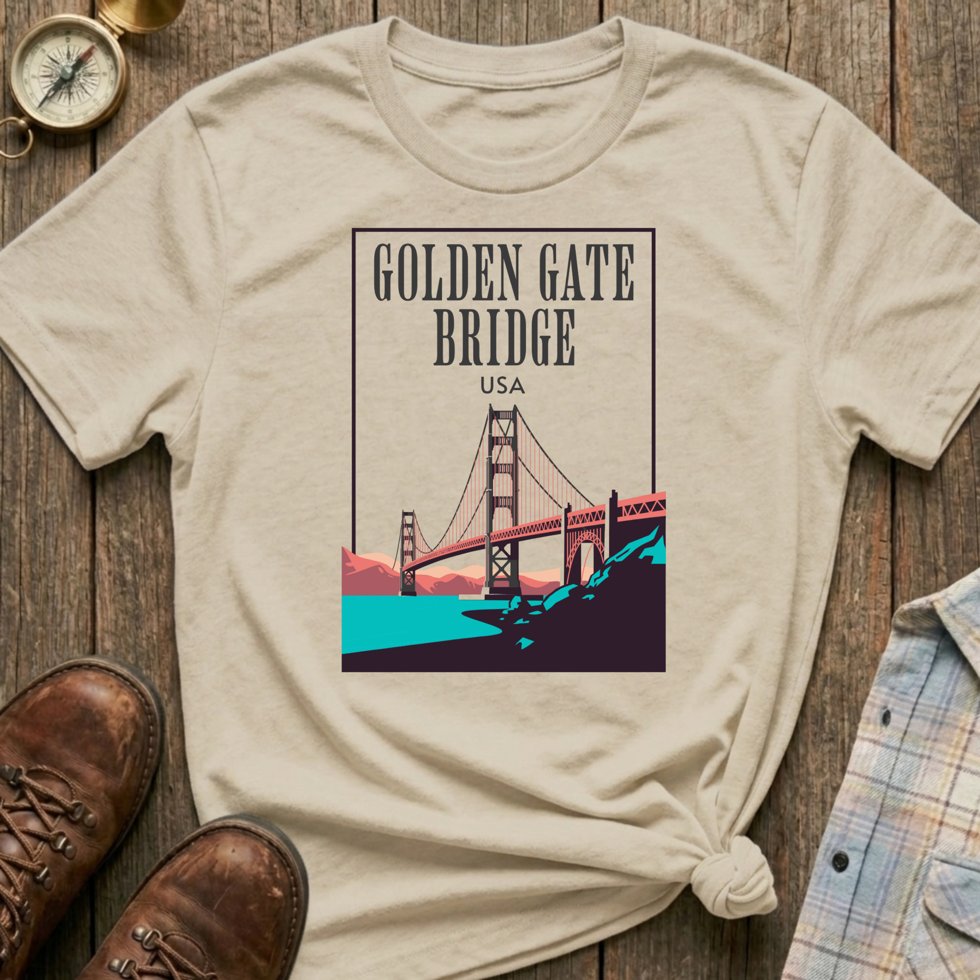 Golden Gate Bridge T-Shirt