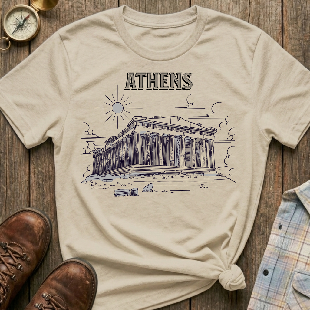 Athens Sketch T-Shirt