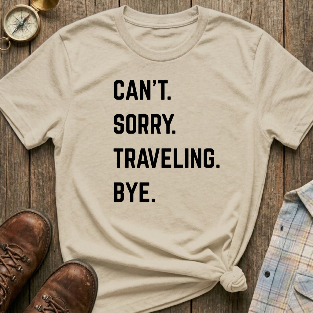 Traveling. Bye. T-Shirt