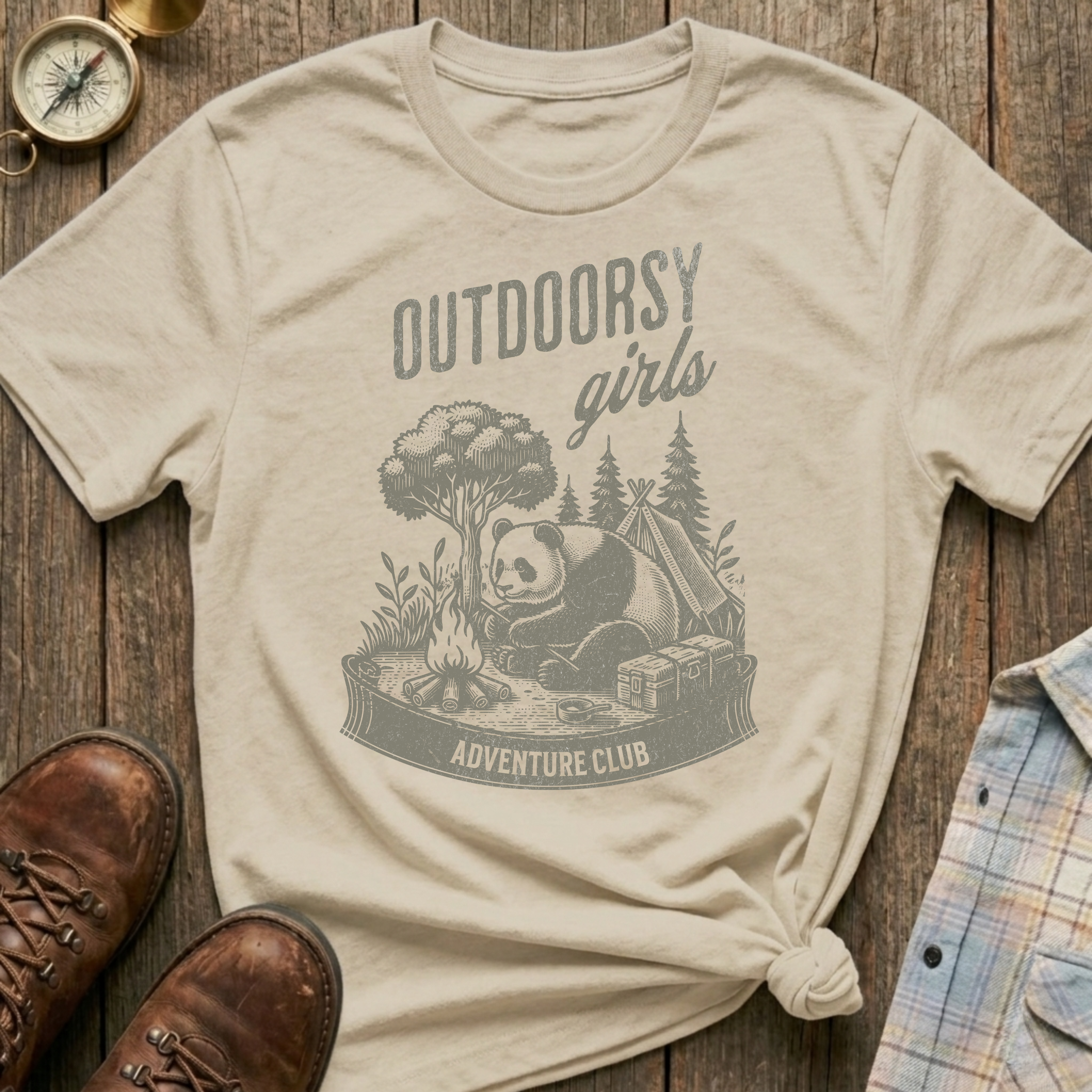 Outdoorsy Club T-Shirt