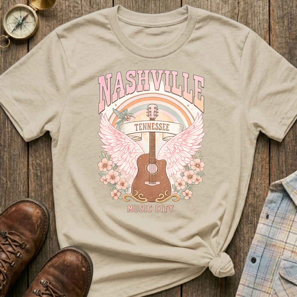 Nashville Guitar T-Shirt