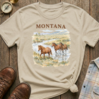 Montana Horses T‑Shirt